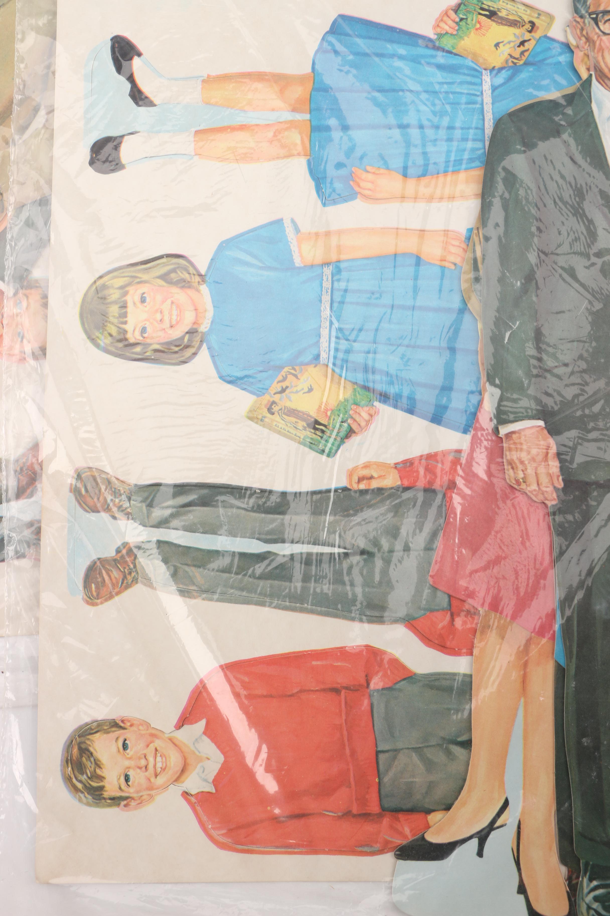 Vintage Dennison Classroom Bulletin Board Aids