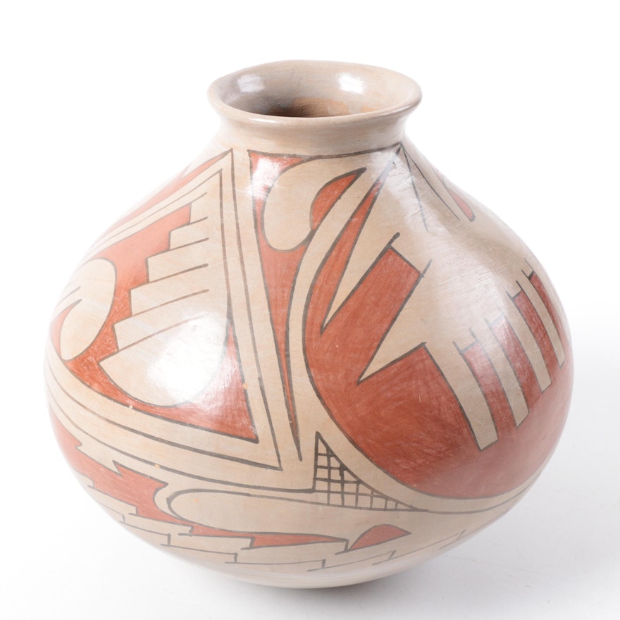 Native American Inspired Seed Pot