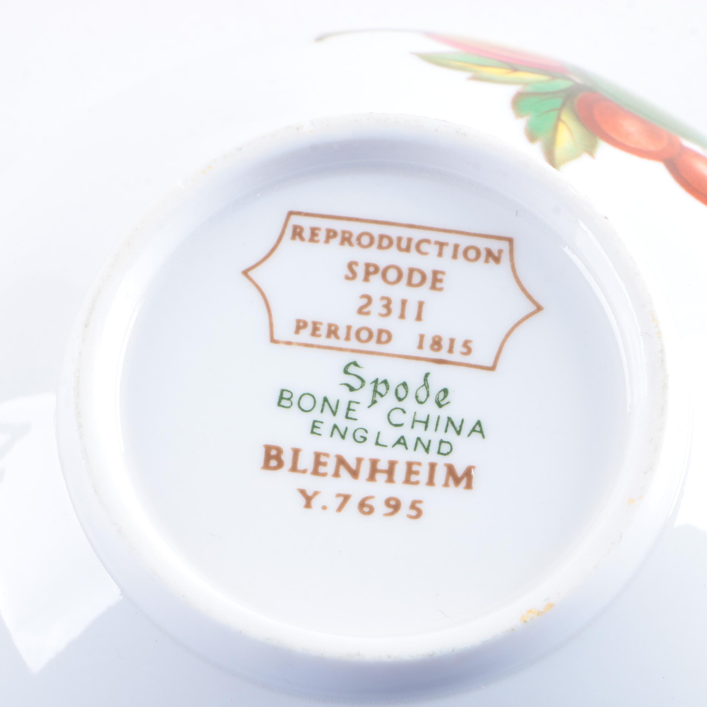 Spode "Blenheim" Reproduction Coffee Service