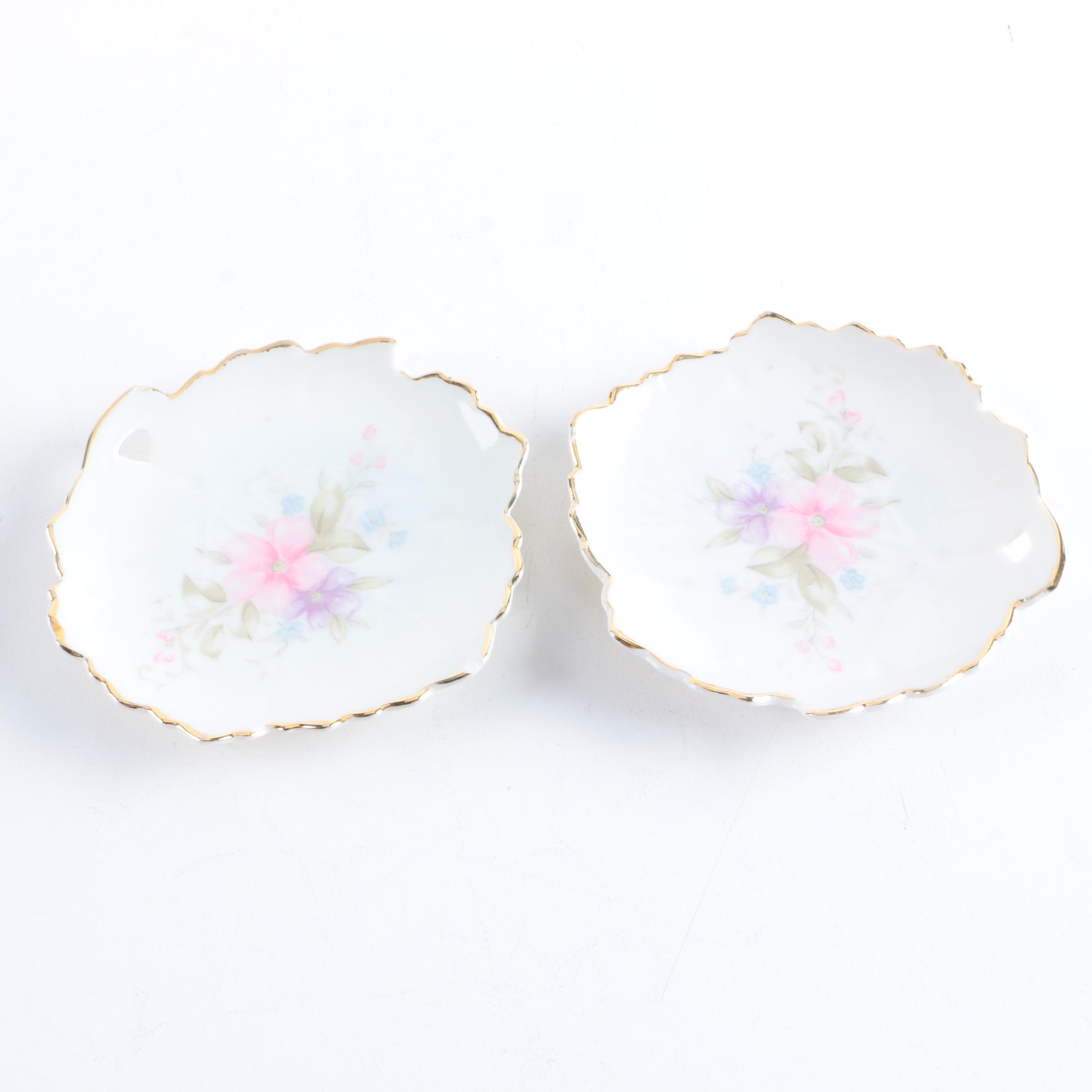 Small Ceramic and Porcelain Dishes featuring Limoges