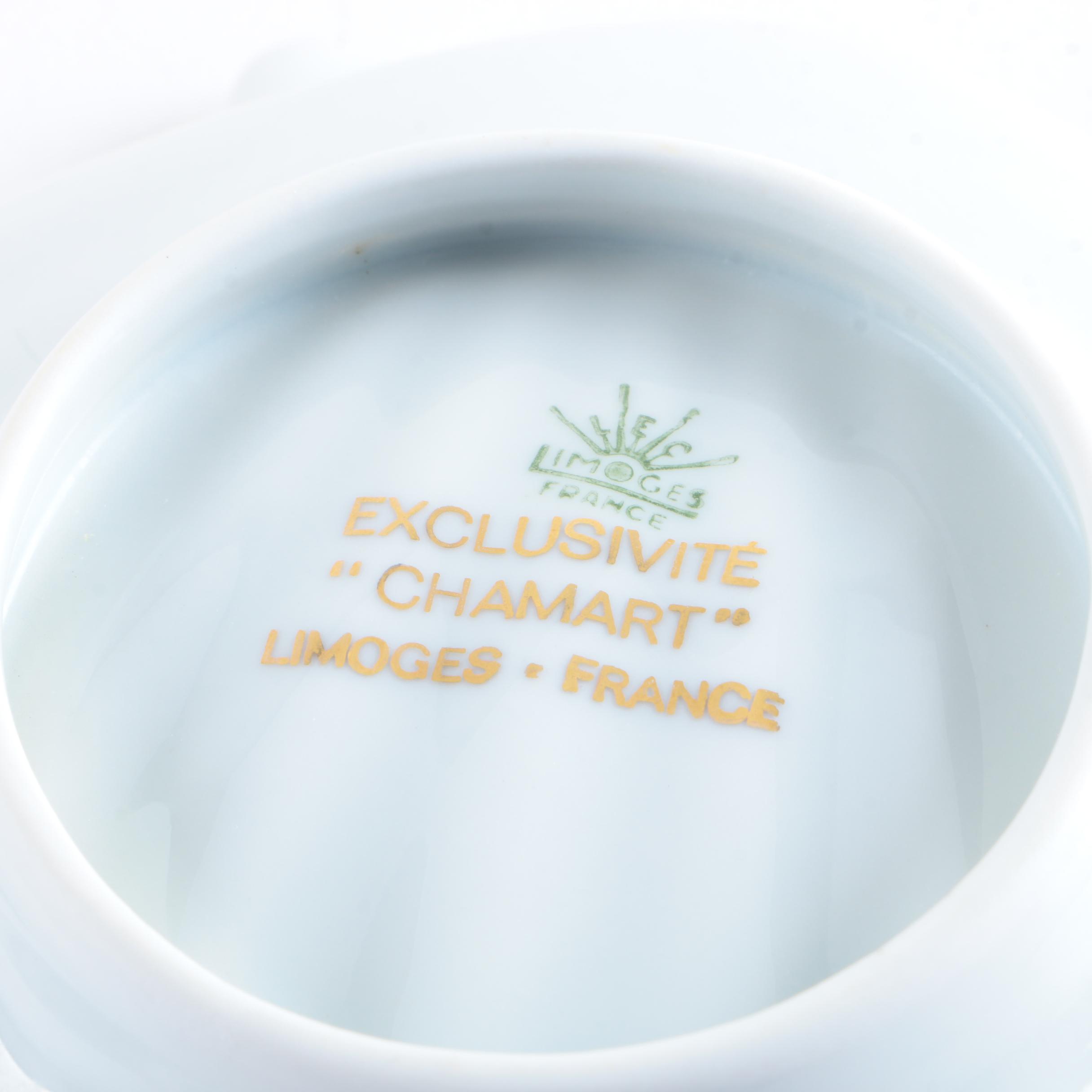 Small Ceramic and Porcelain Dishes featuring Limoges