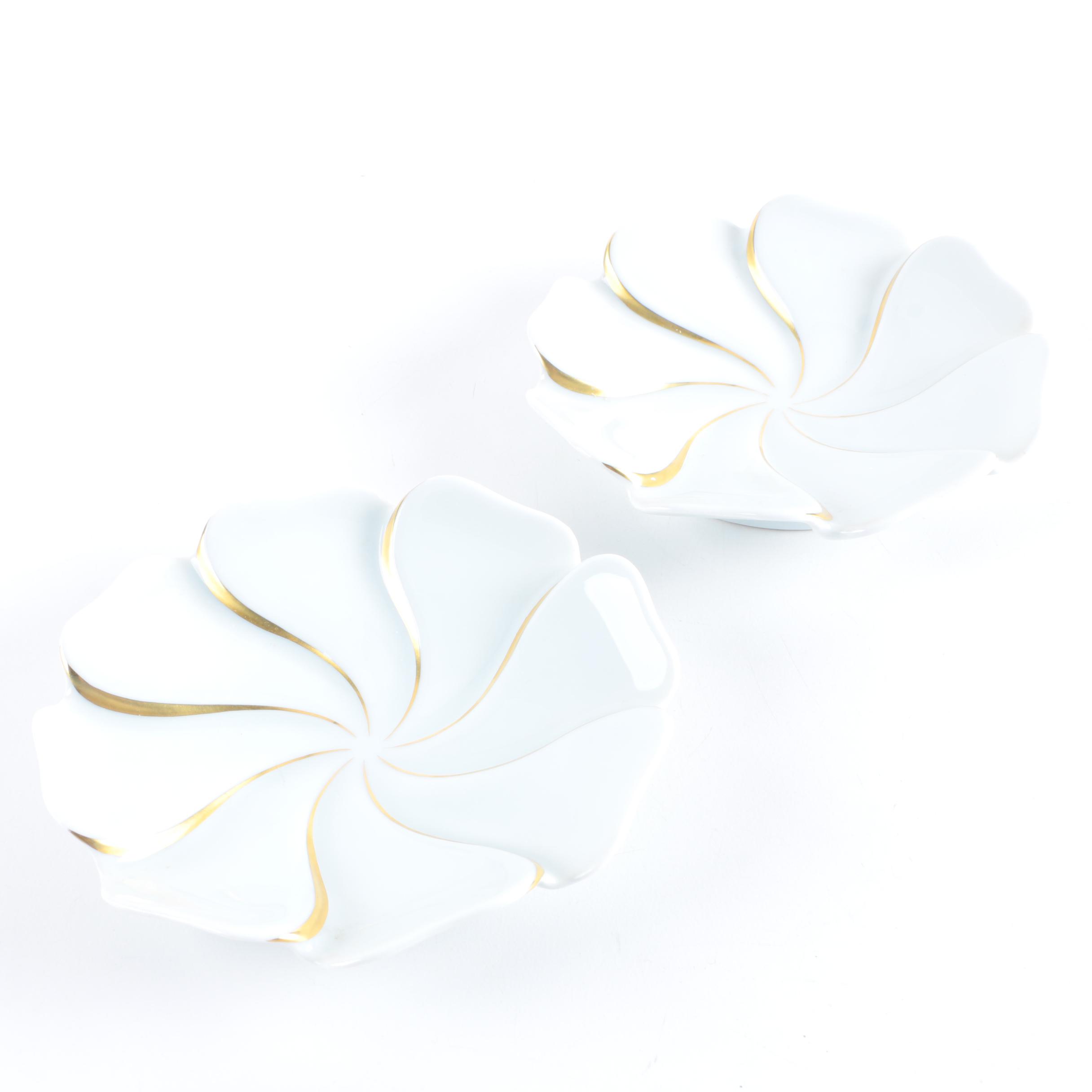 Small Ceramic and Porcelain Dishes featuring Limoges