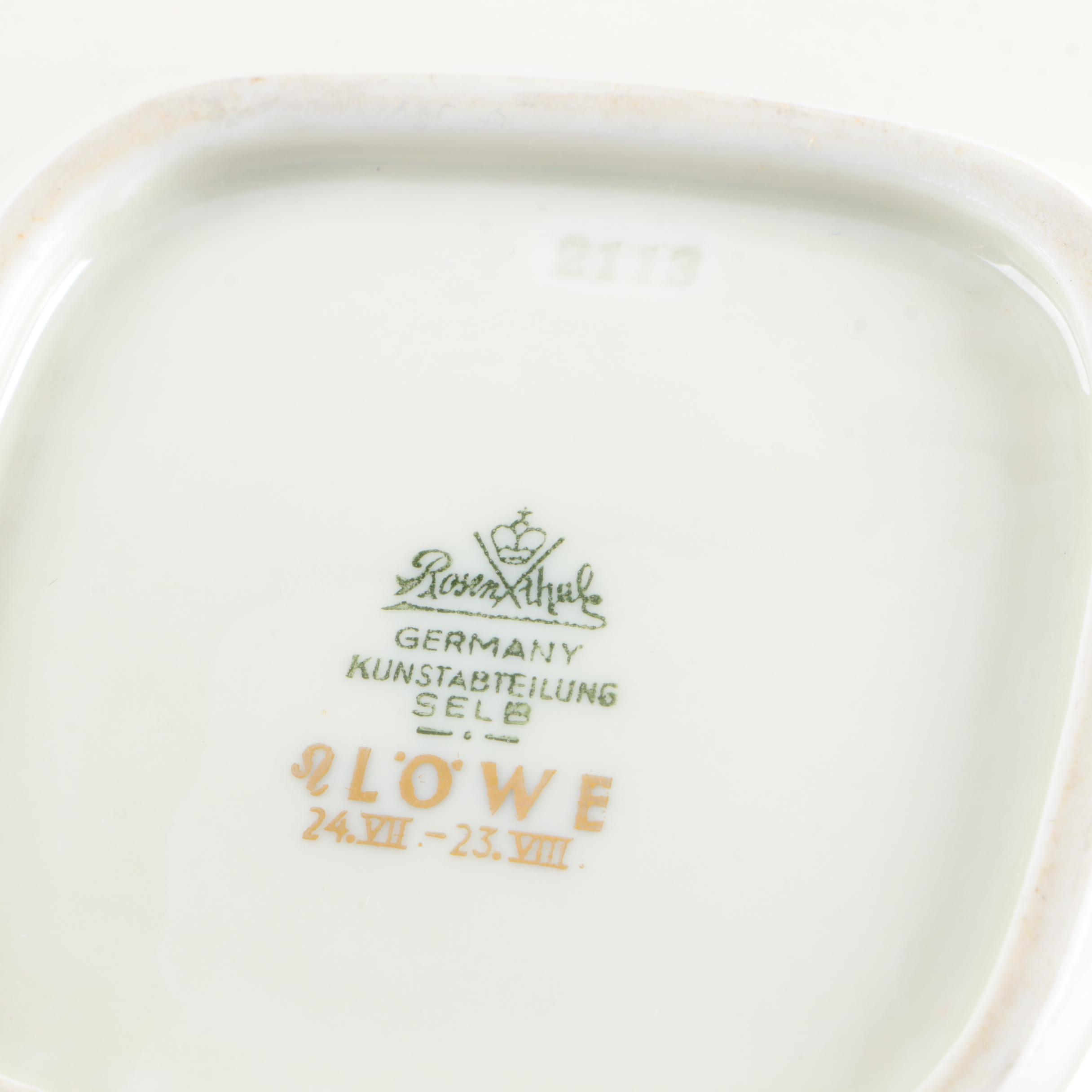 Small Ceramic and Porcelain Dishes featuring Limoges