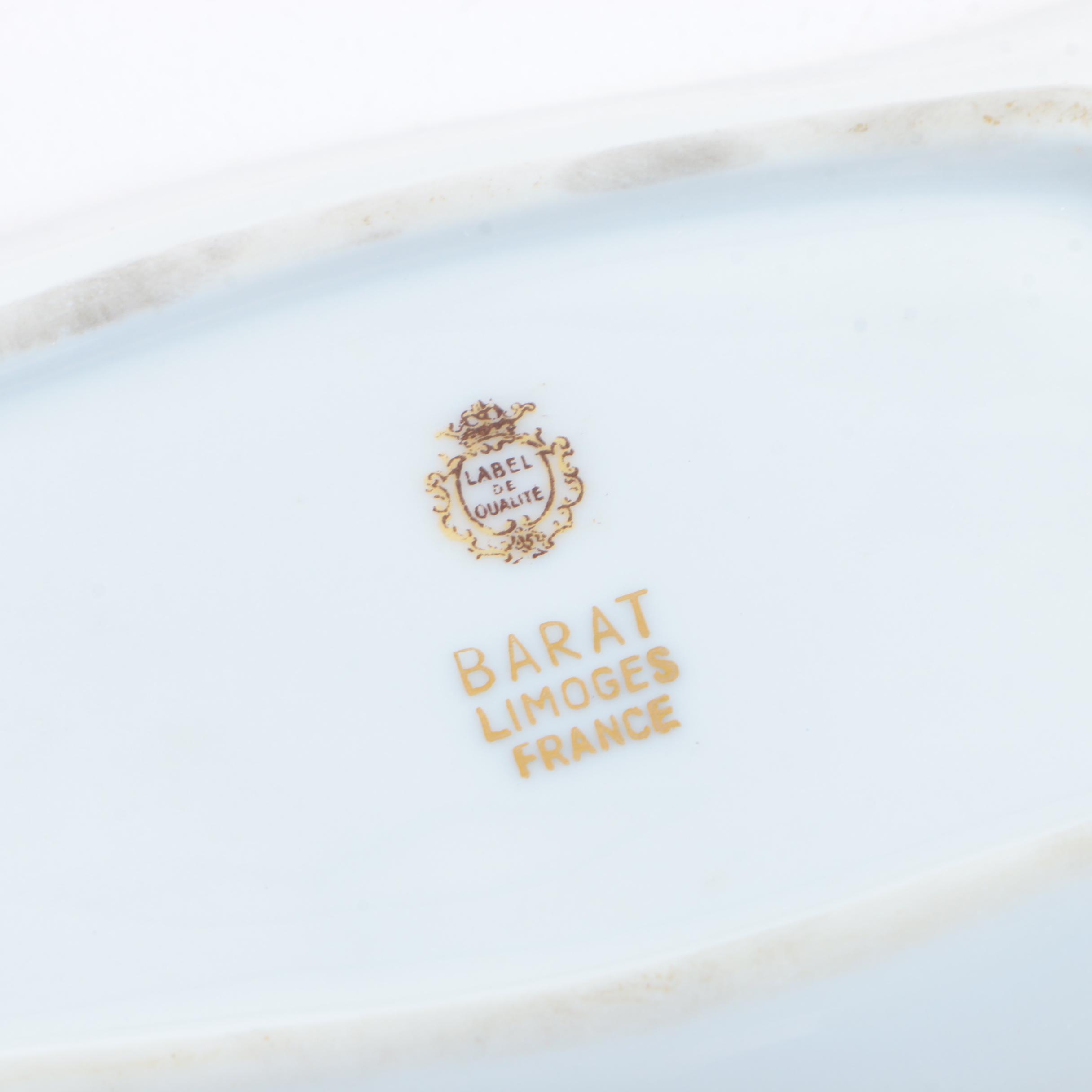 Small Ceramic and Porcelain Dishes featuring Limoges