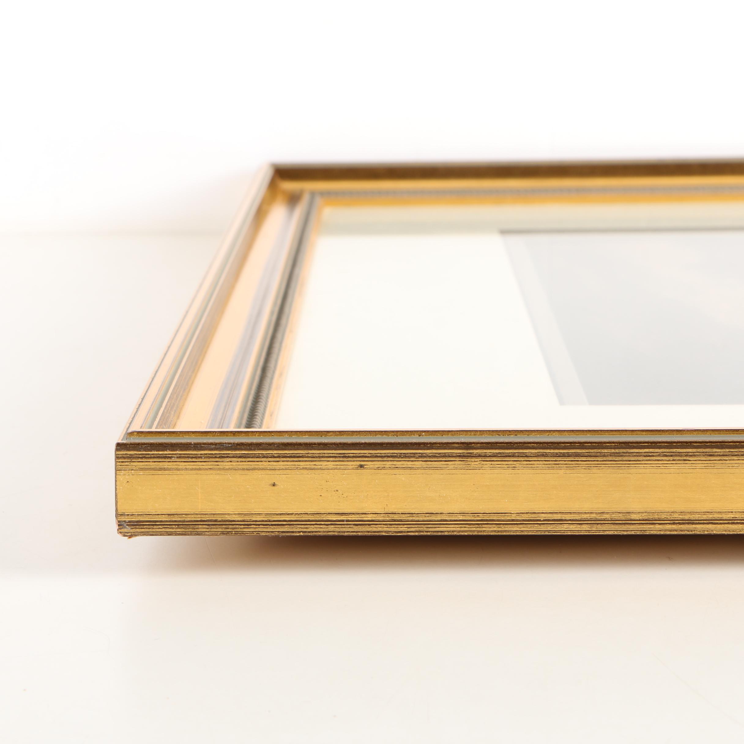 John Ross Key Charcoal Drawing on Paper