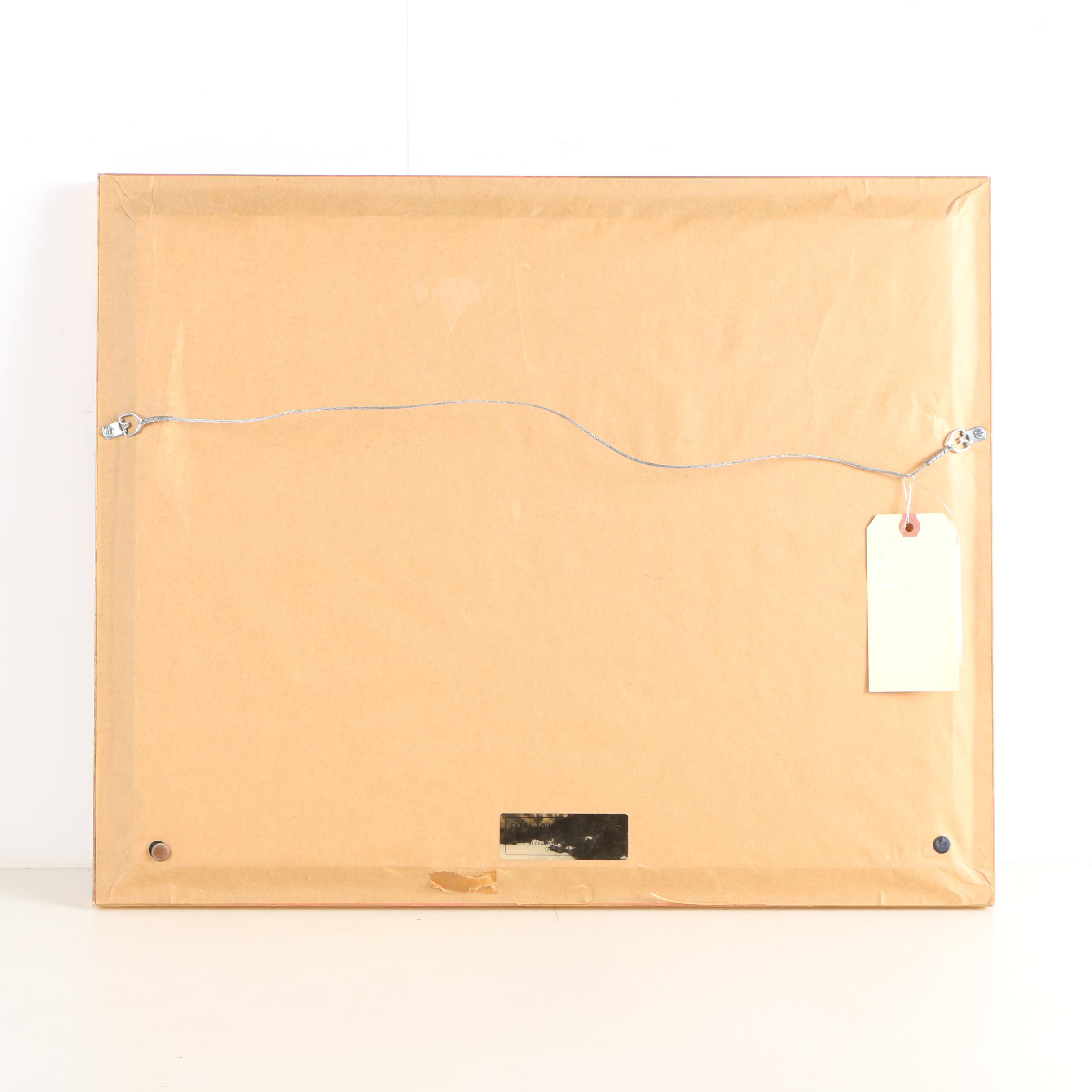 John Ross Key Charcoal Drawing on Paper