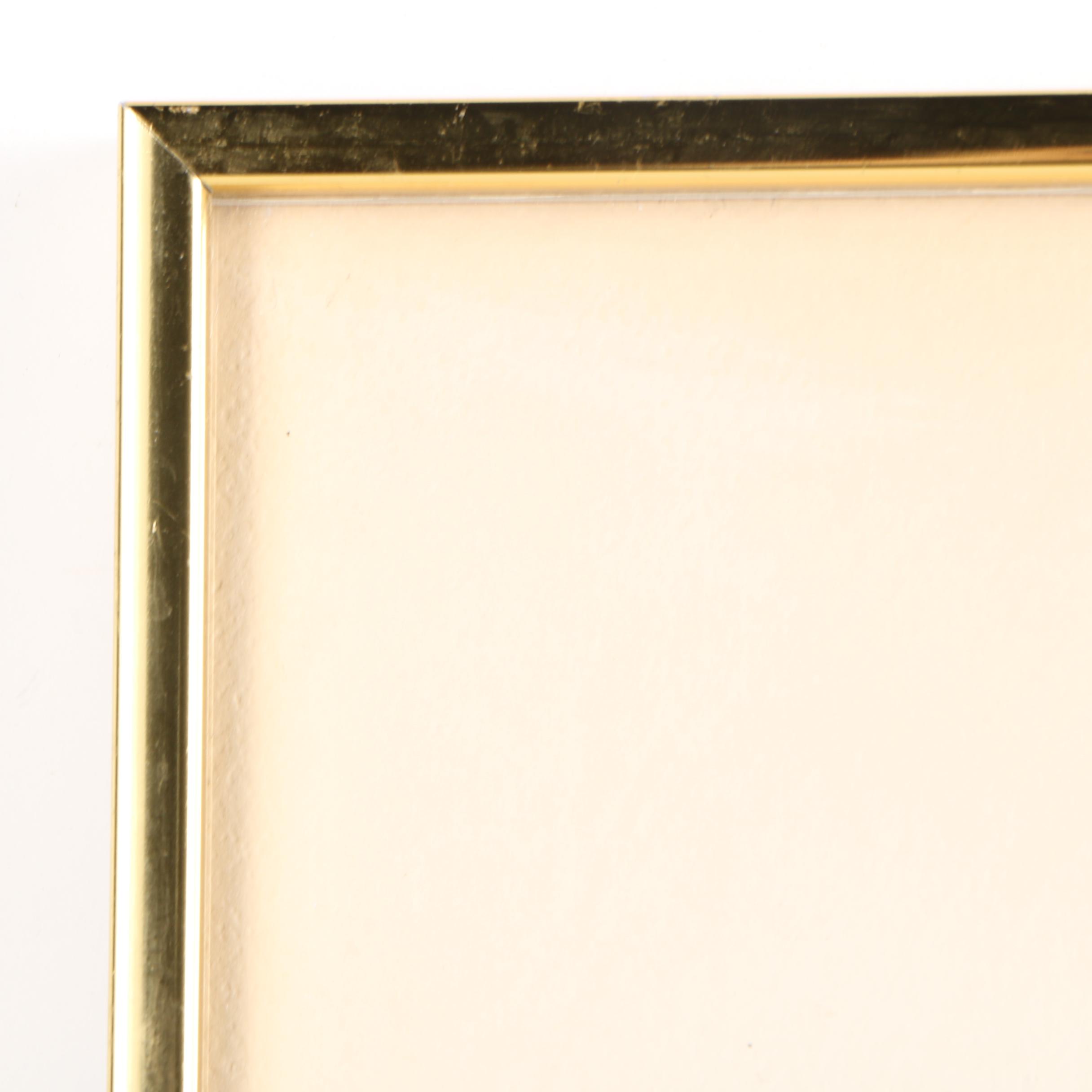 Johnny Lung Ink and Gouache Paintings "Butterfly" and "Red Winged Black Bird"