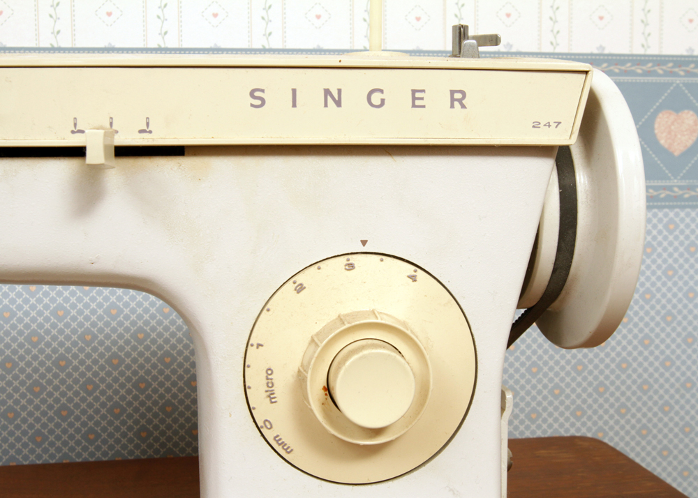 Singer Sewing Machine and Cabinet