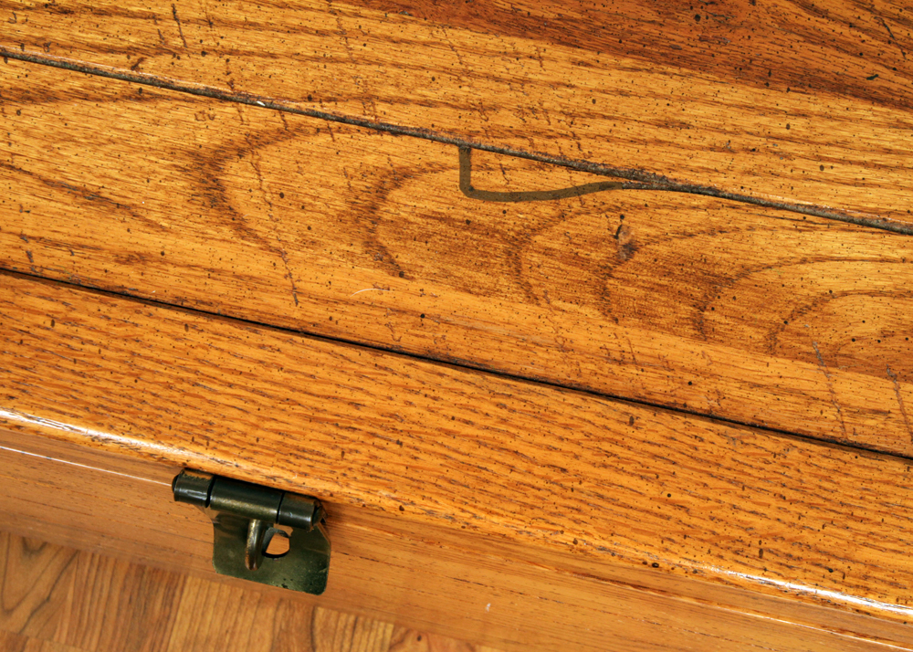 Circa 1980s "Windjammer" Oak Sea Chest by Young-Hinkle