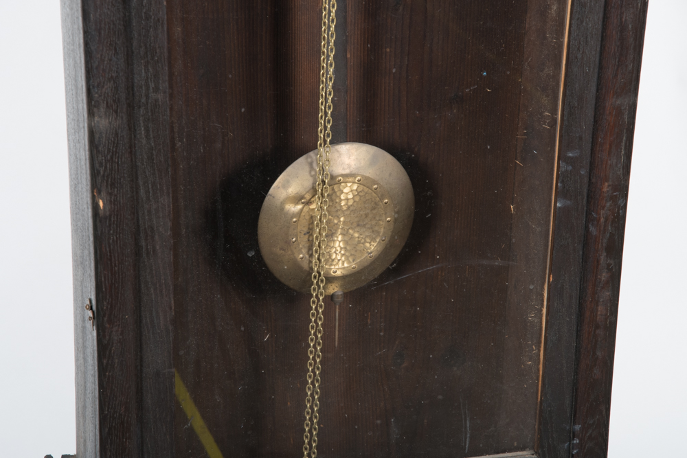 Antique German Round Top Kobold Grandfather Clock