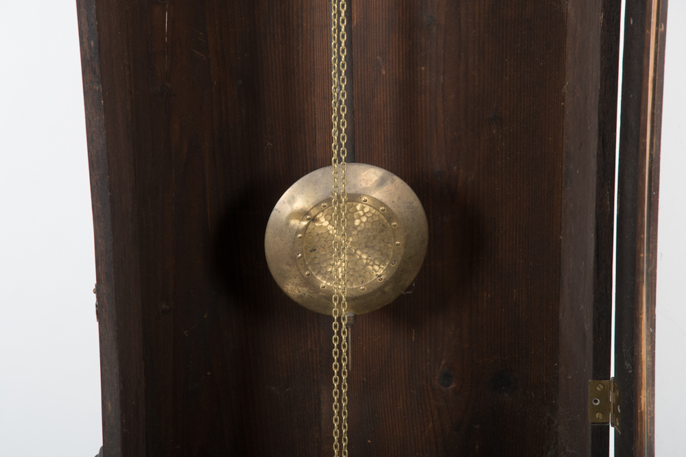 Antique German Round Top Kobold Grandfather Clock