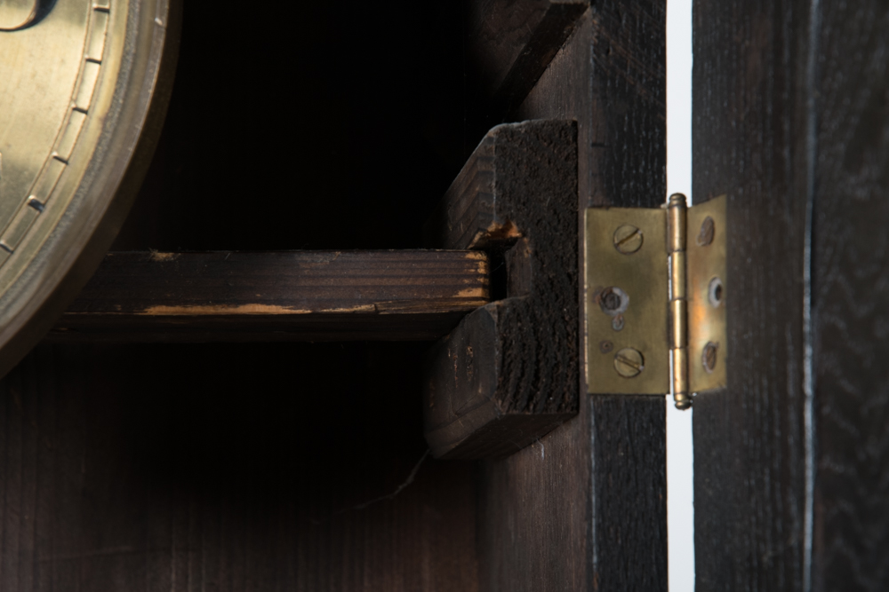 Antique German Round Top Kobold Grandfather Clock