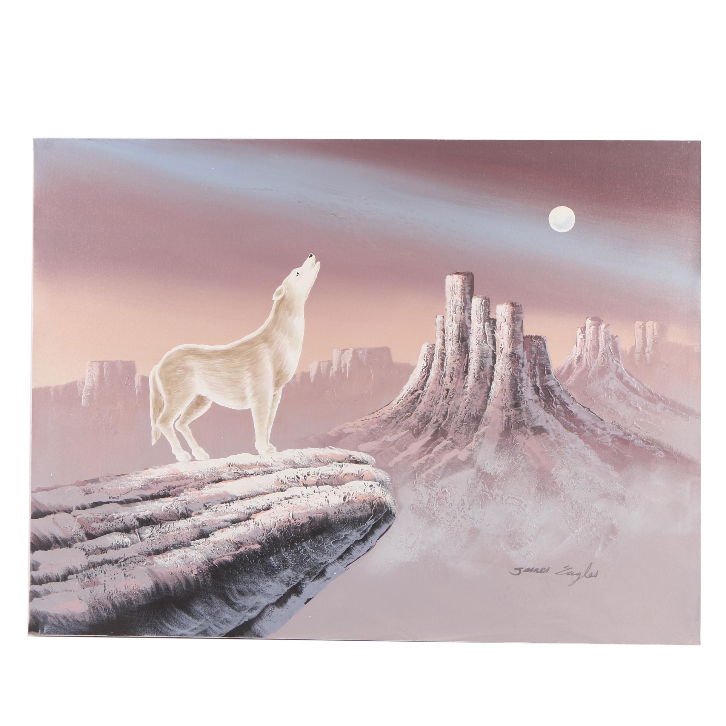 James Eagles Oil Painting