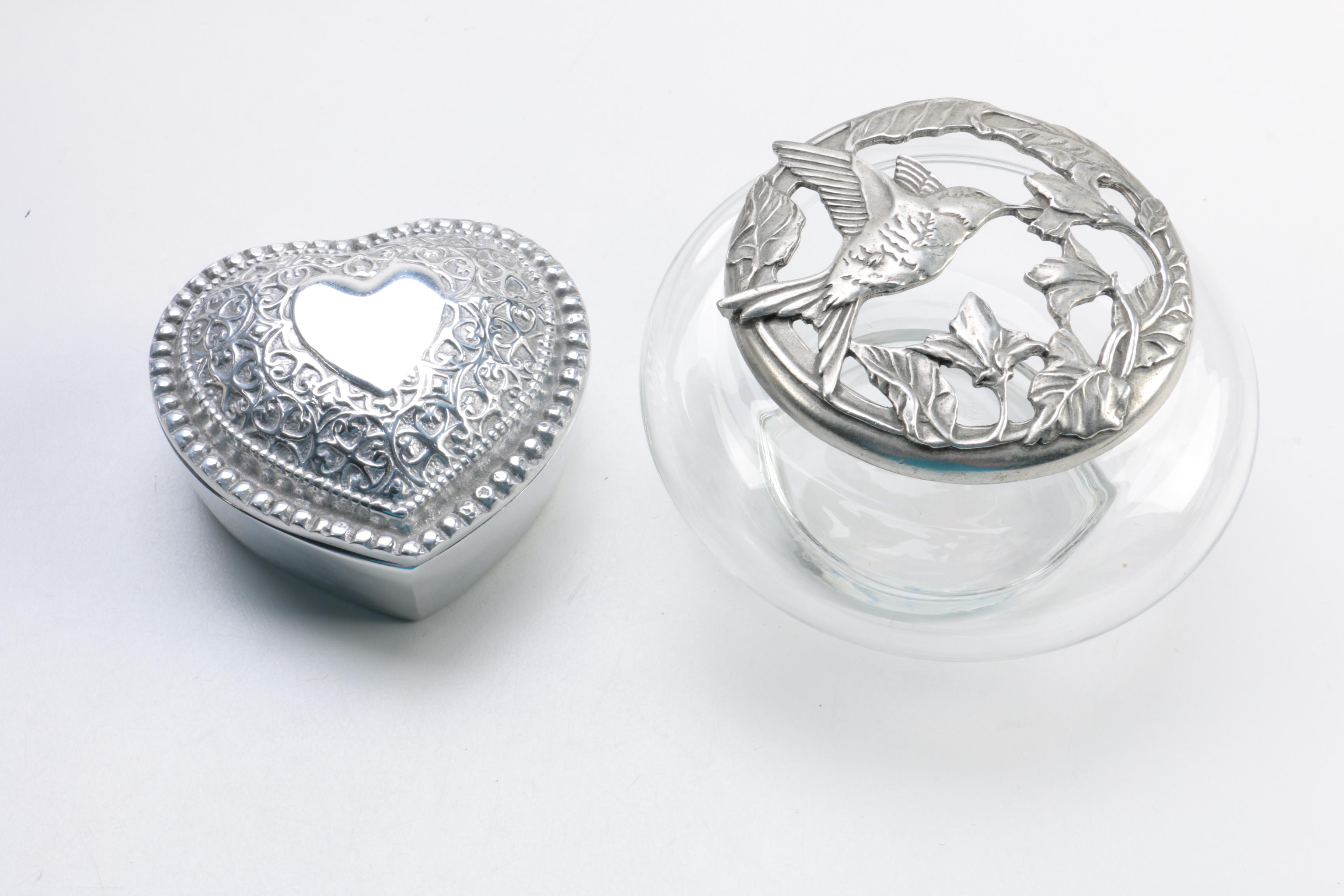 Lenox "To the Bride!" Porcelain Swan Figurine and Angel Themed Decor