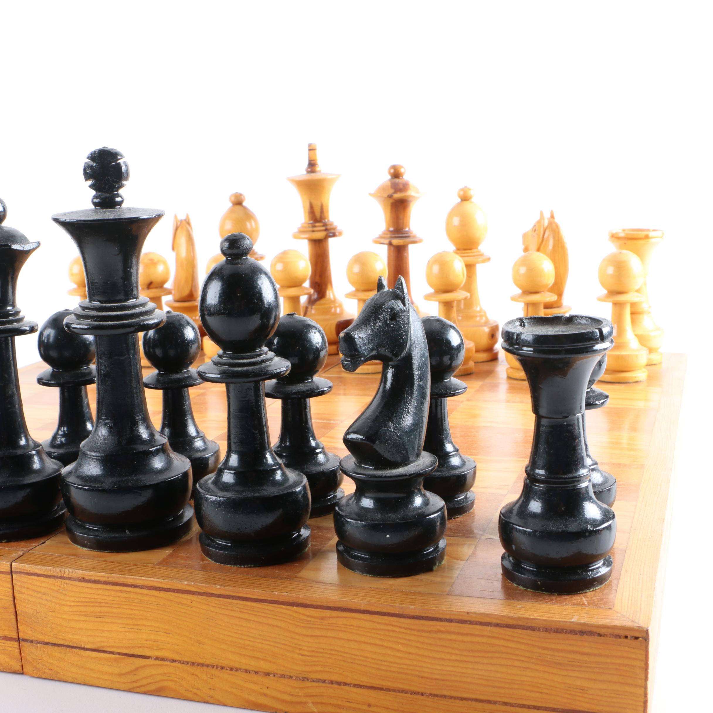 Wooden Chess Set