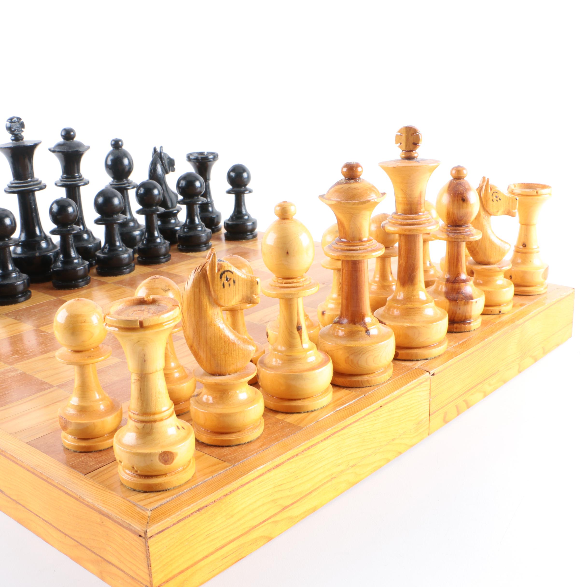 Wooden Chess Set