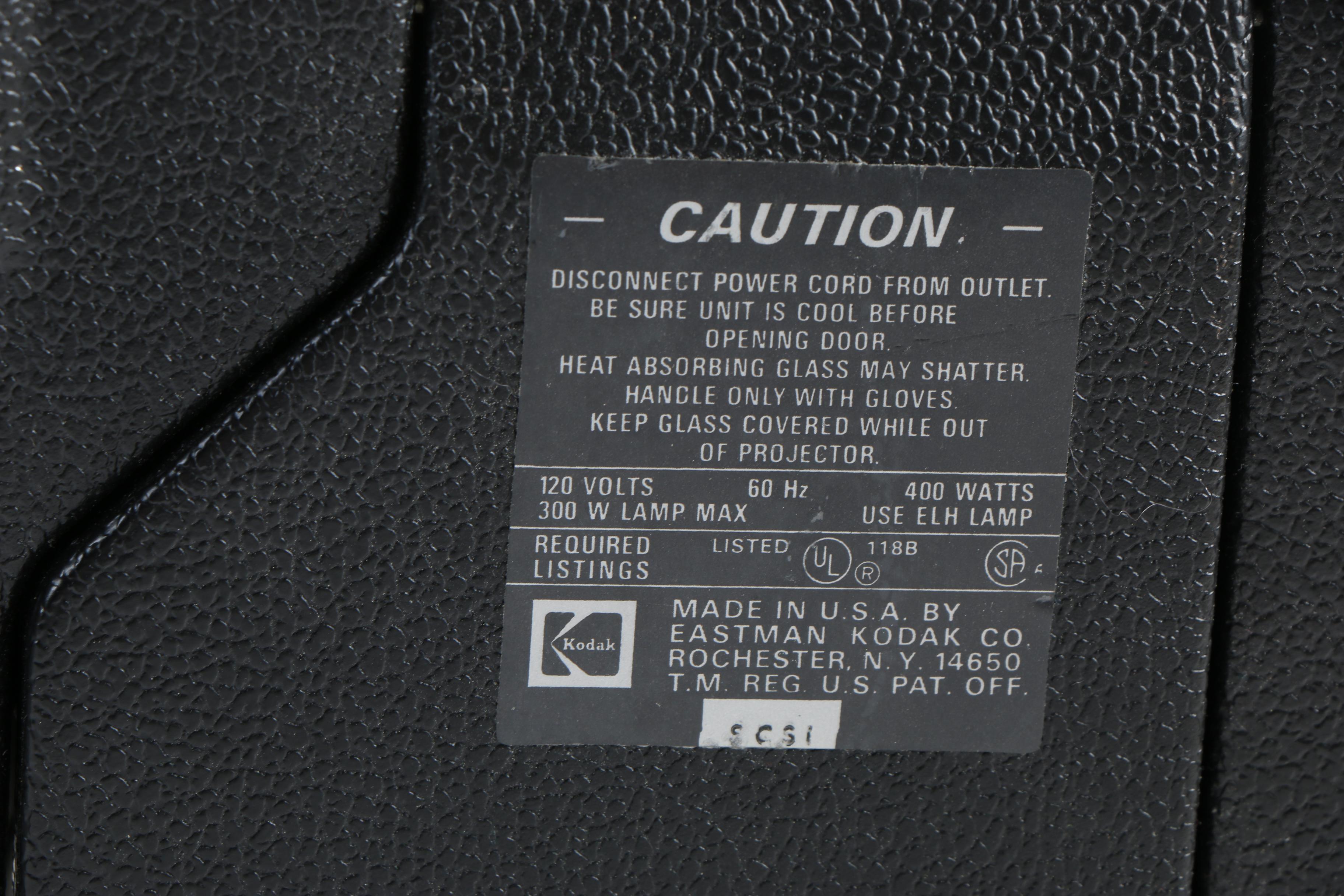 Kodak Carousel 850H Slide Projector