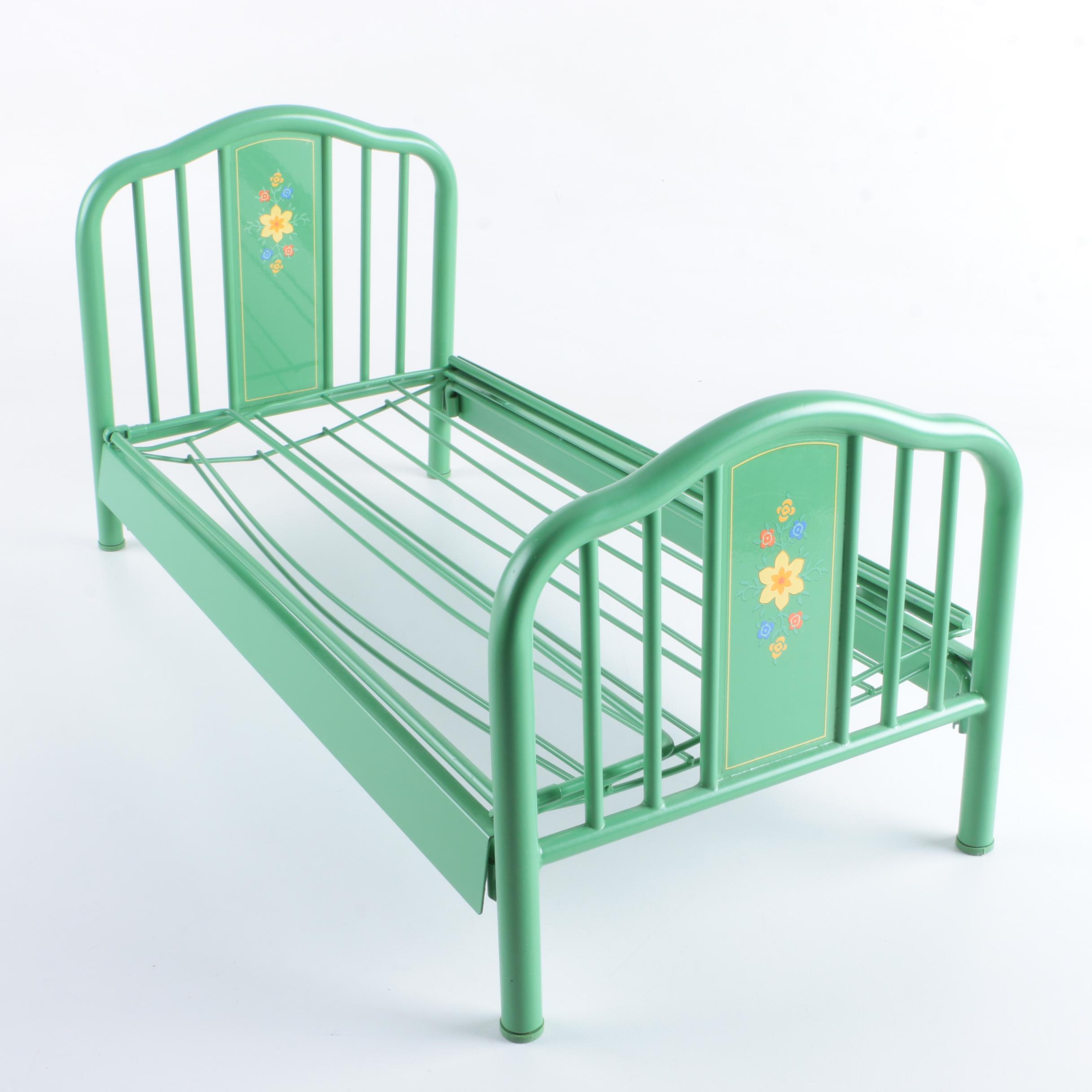 American Girl Doll "Kit" Trundle Bed and Bedding