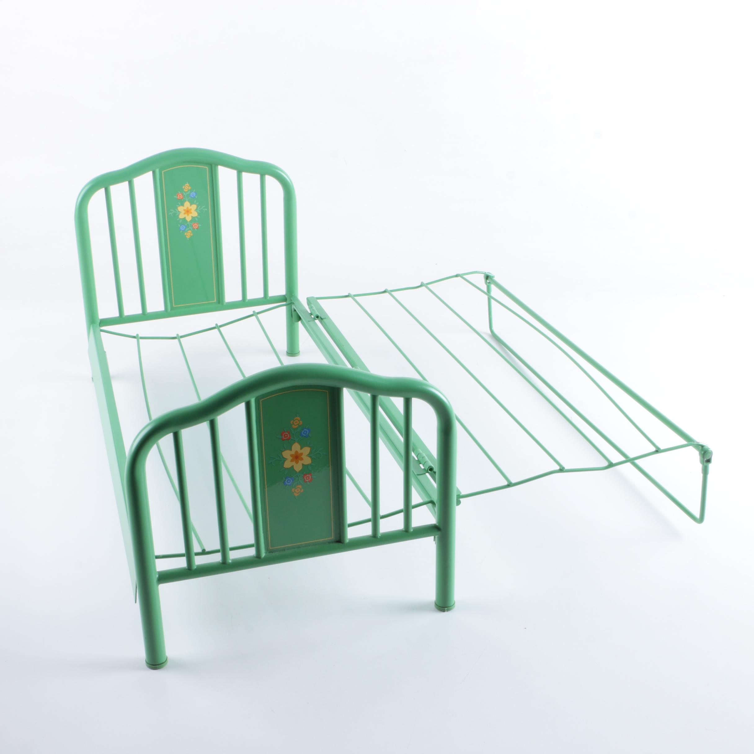 American Girl Doll "Kit" Trundle Bed and Bedding