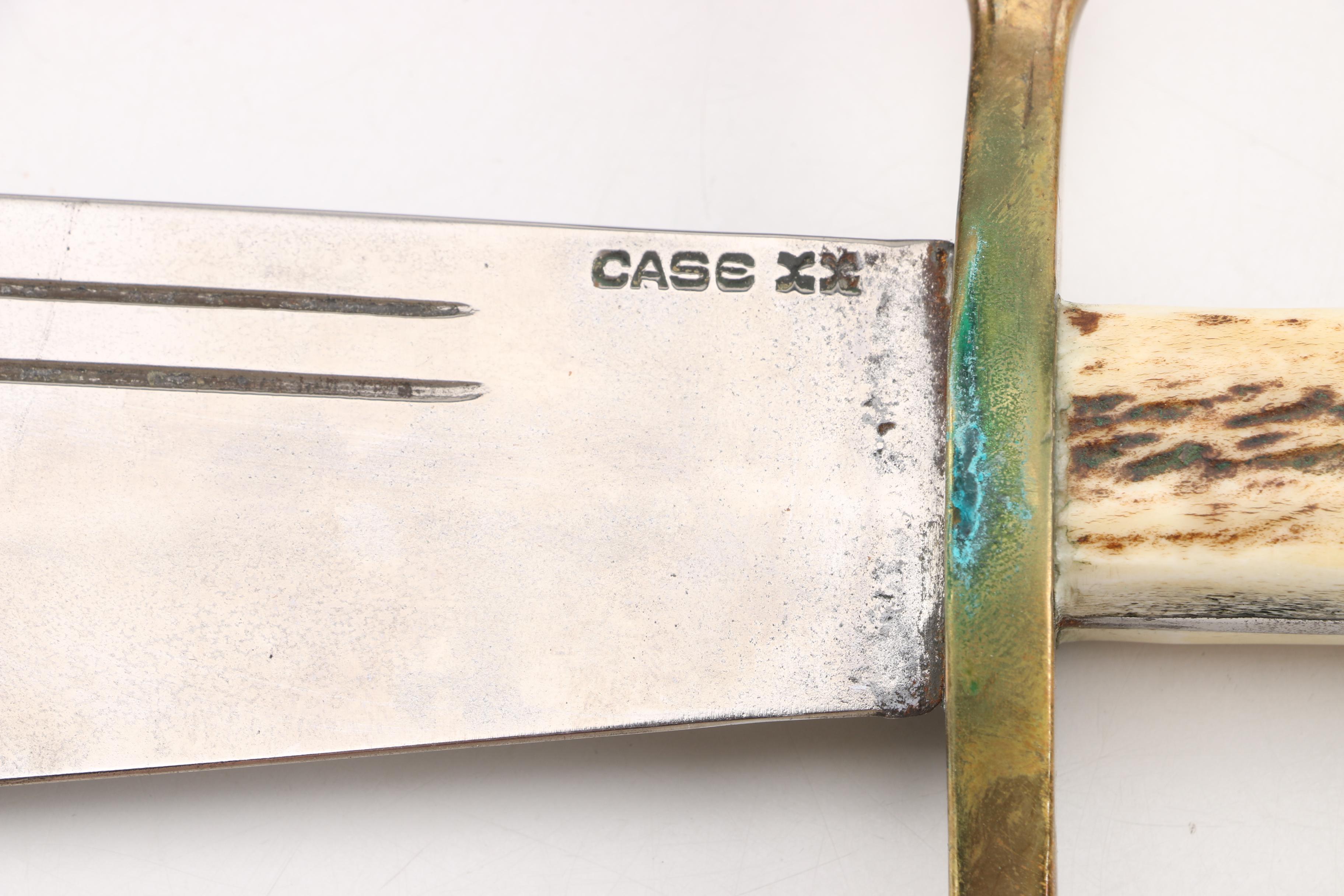 Case XX Bowie Style Knife with Sheath