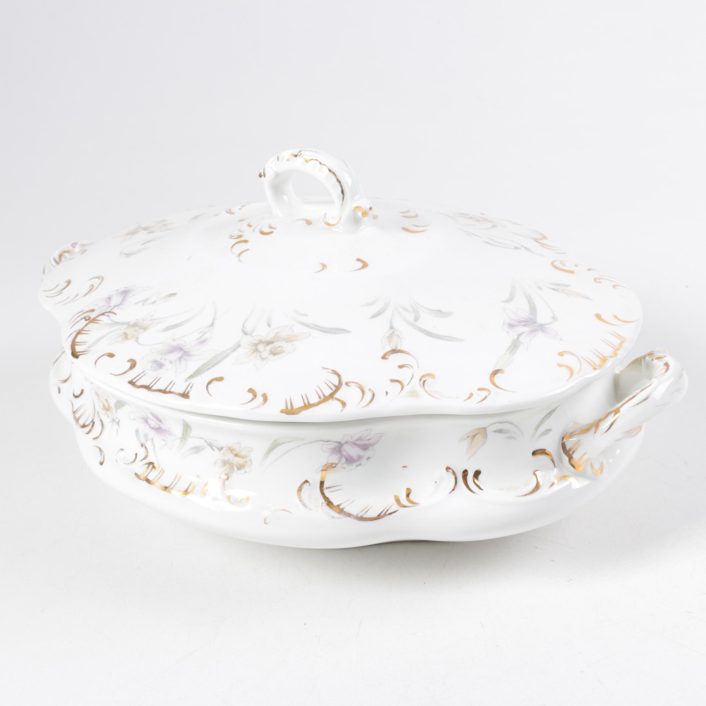 Antique Henry Alcock & Co. Covered Tureen 1891-1900