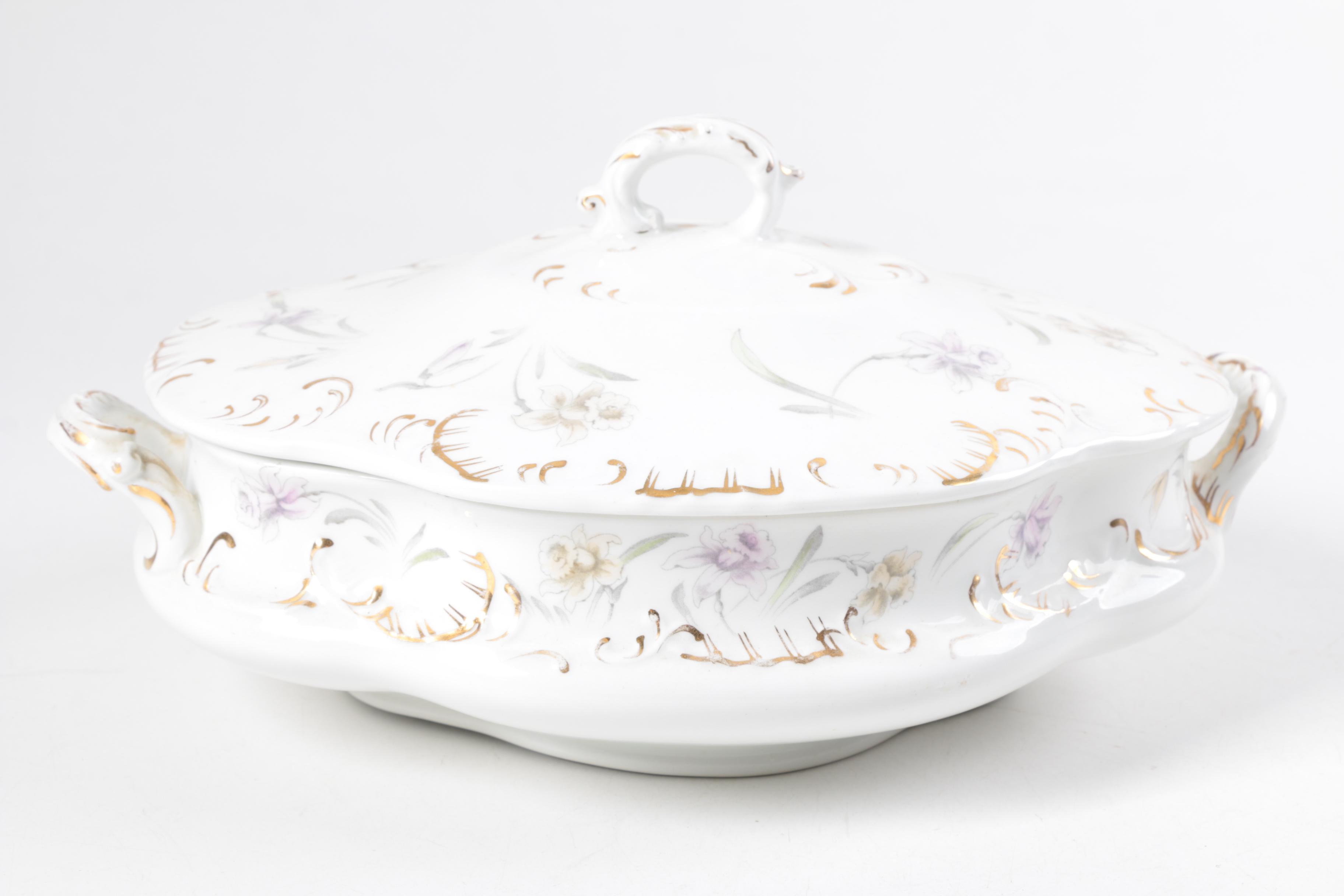 Antique Henry Alcock & Co. Covered Tureen 1891-1900