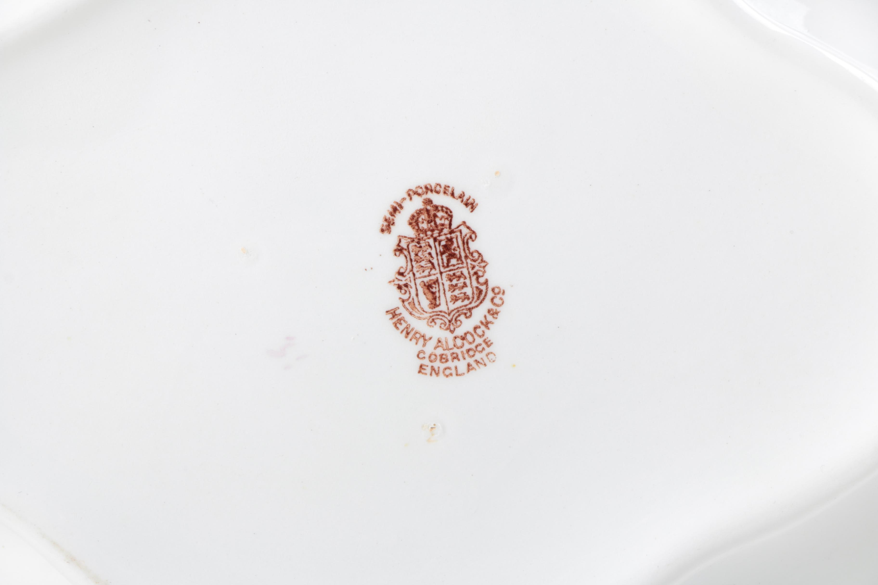 Antique Henry Alcock & Co. Covered Tureen 1891-1900