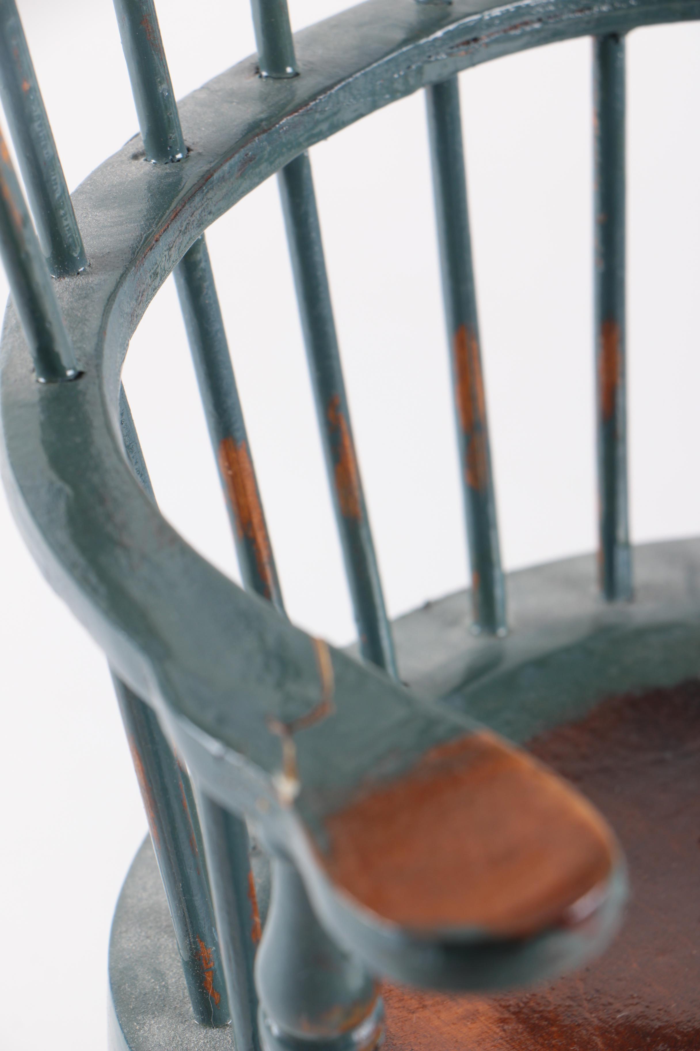 Windsor Chairs and Bench for 18 Inch Dolls