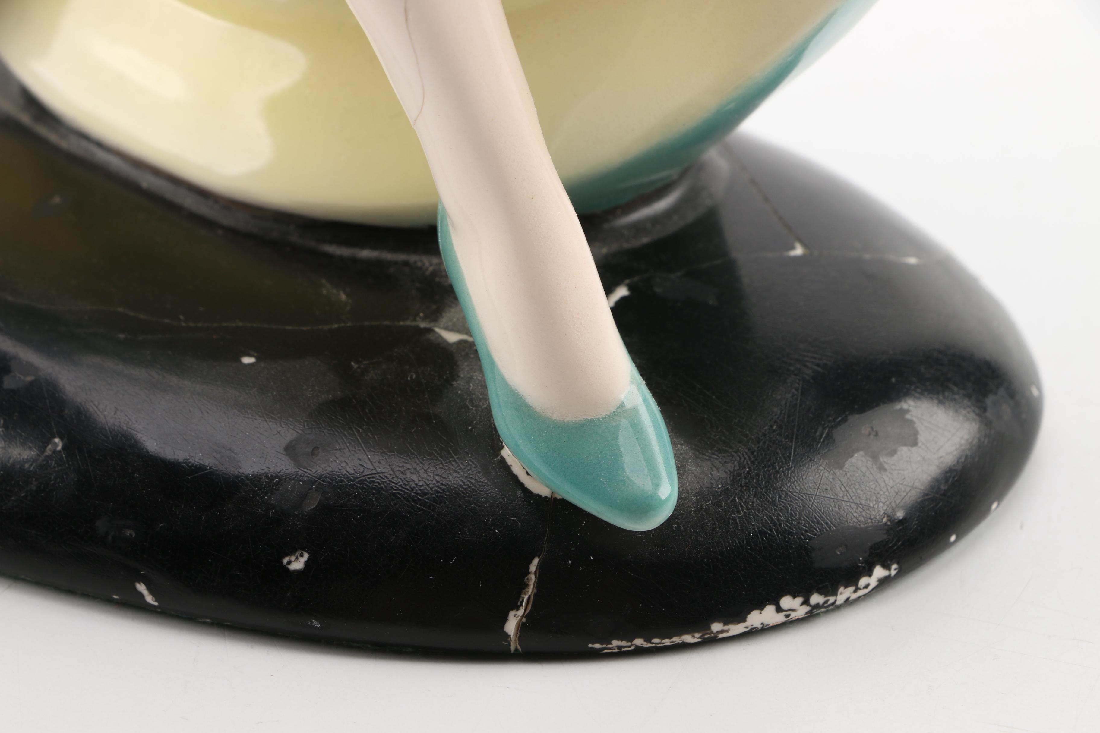 Hertwig & Co. Dancing Woman Figurine