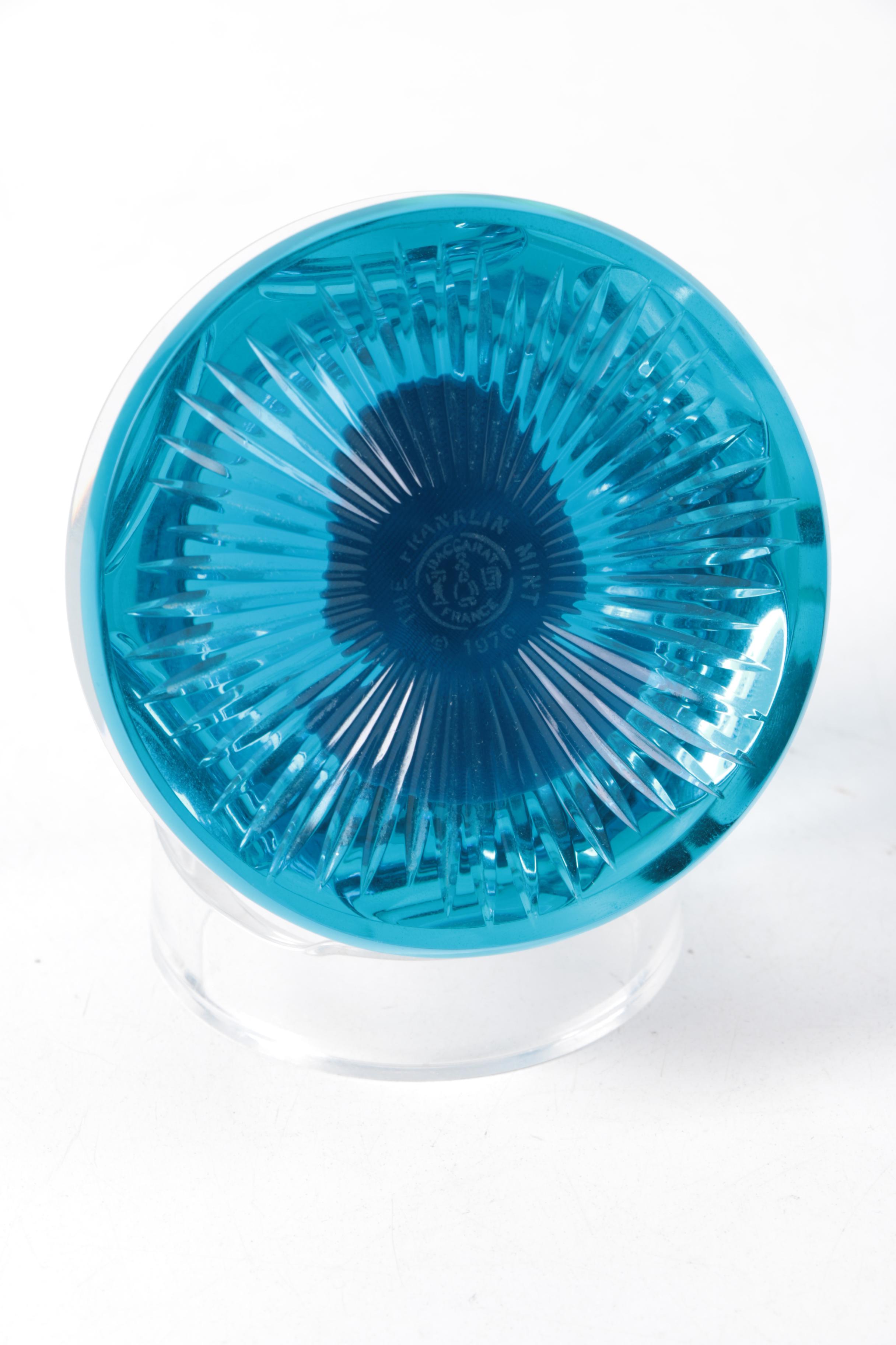 Baccarat Joan of Arc Paper Weight