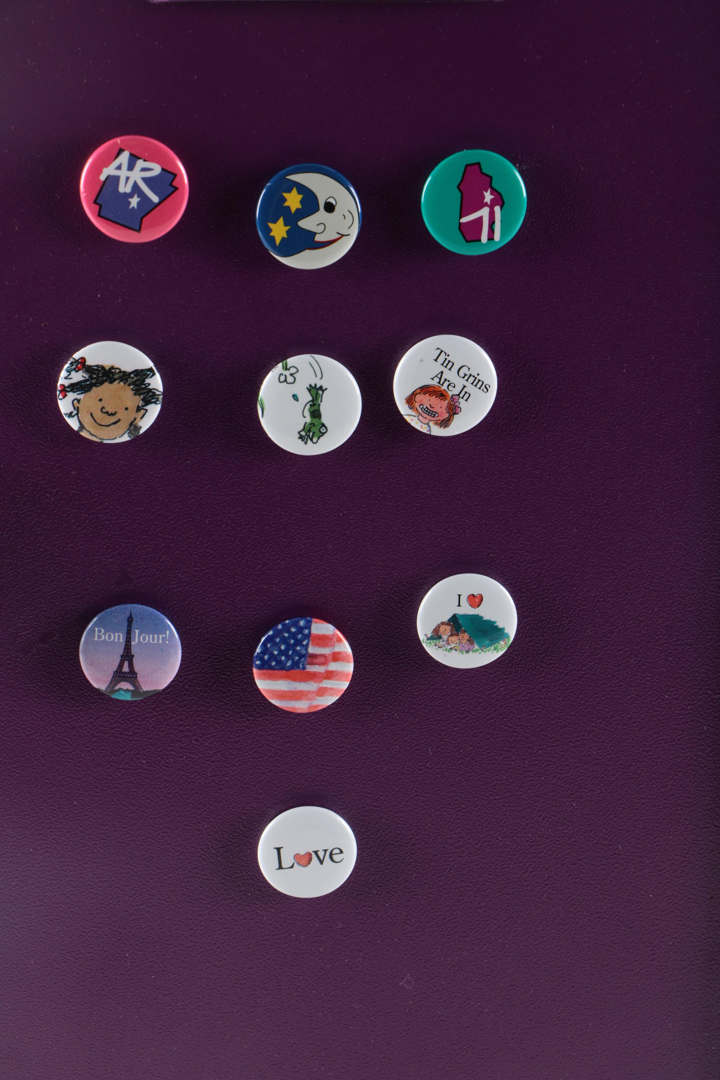 American Girl Doll Portable Purple Locker