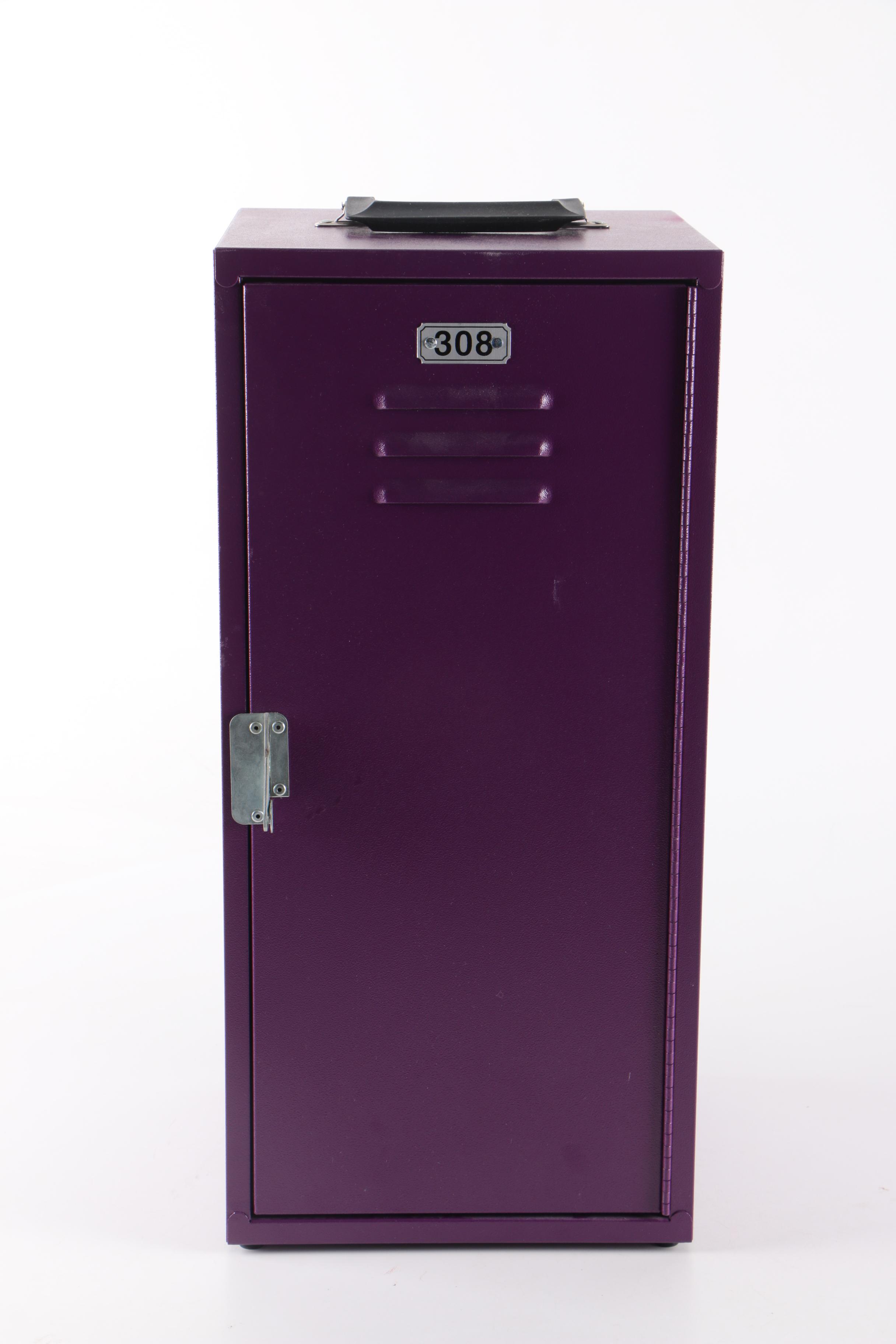 American Girl Doll Portable Purple Locker