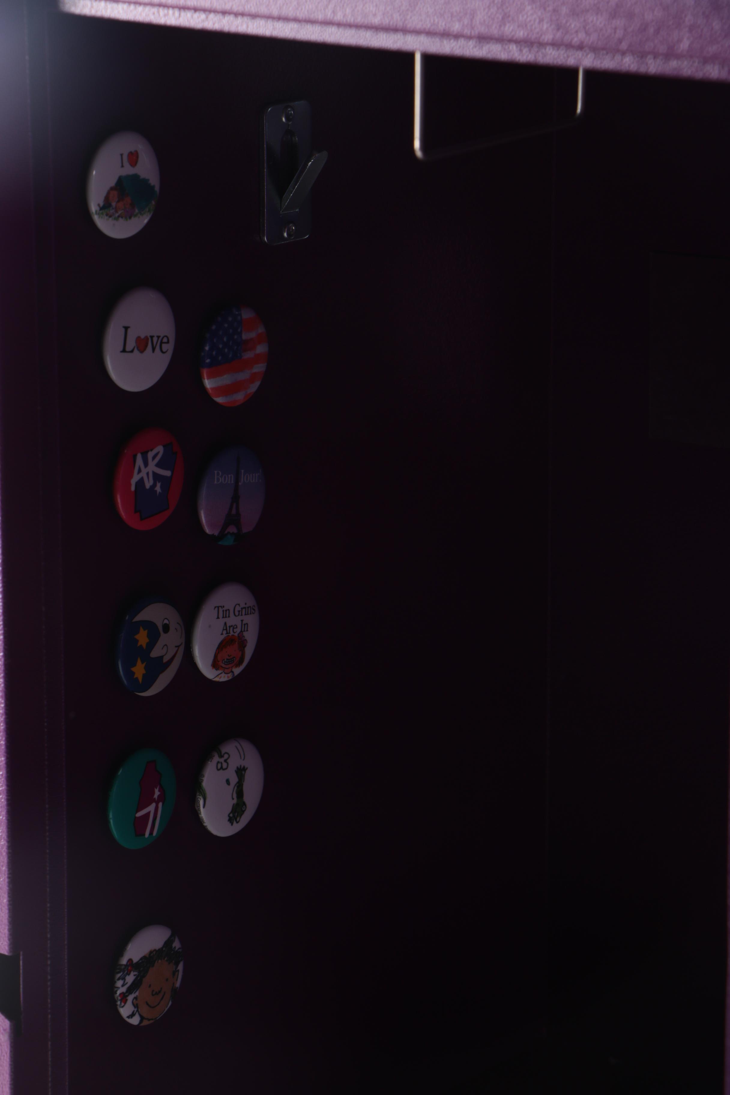 American Girl Doll Portable Purple Locker