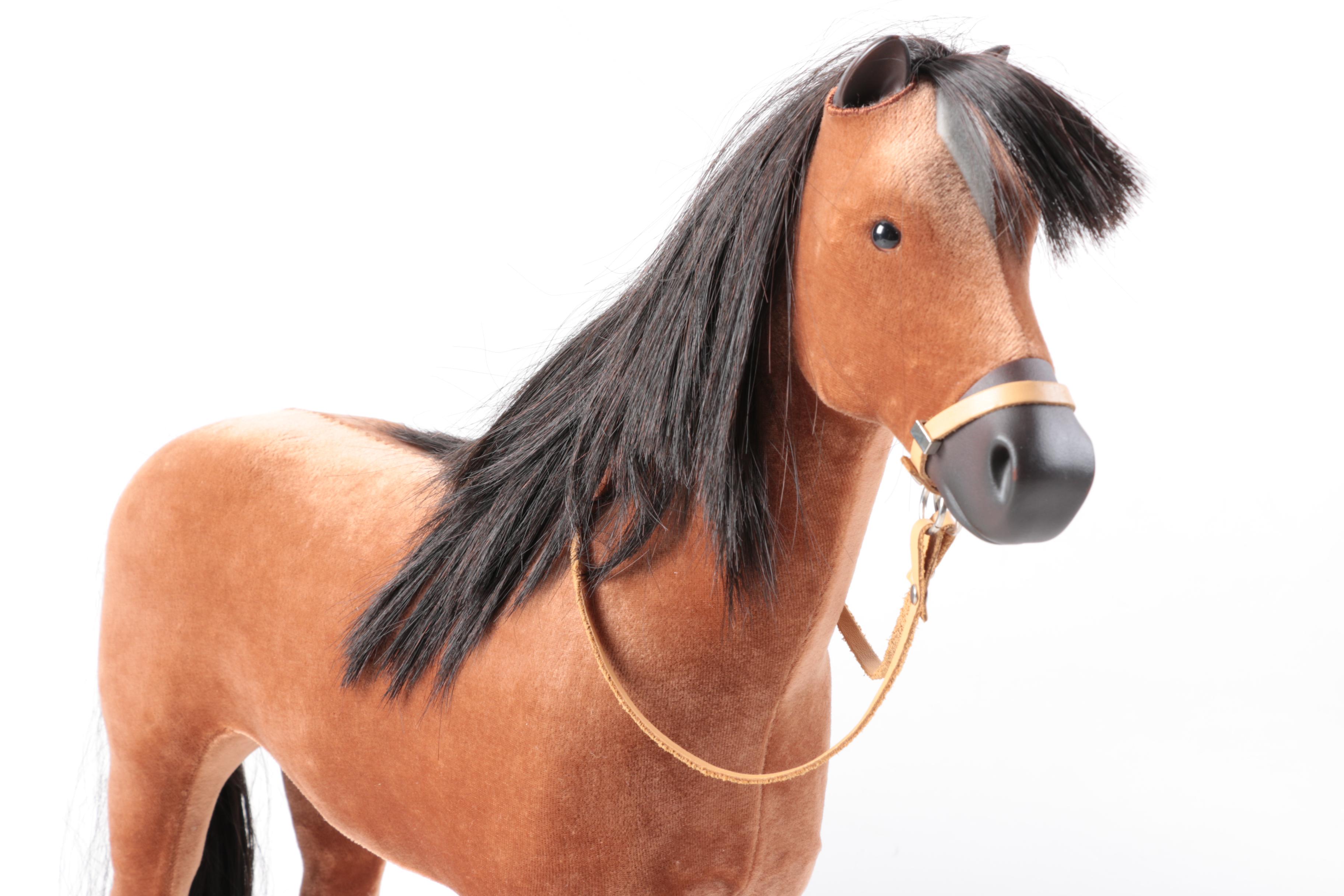 American Girl Doll Felt Covered Horse