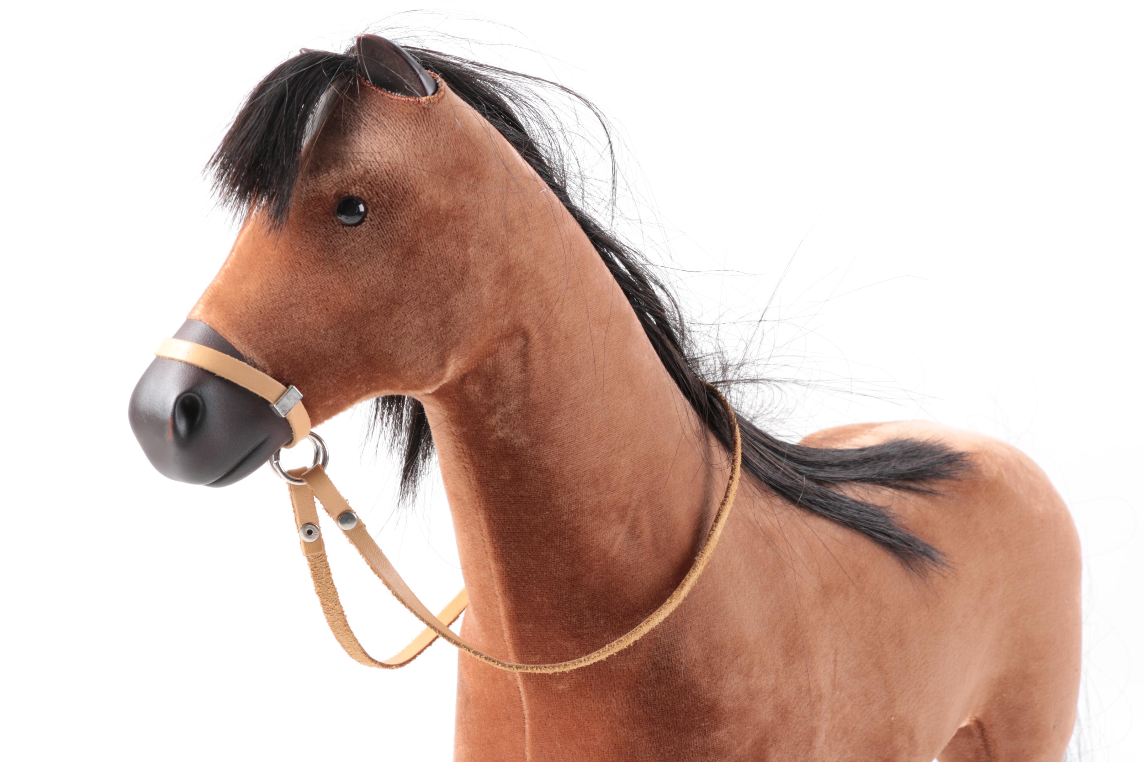 American Girl Doll Felt Covered Horse