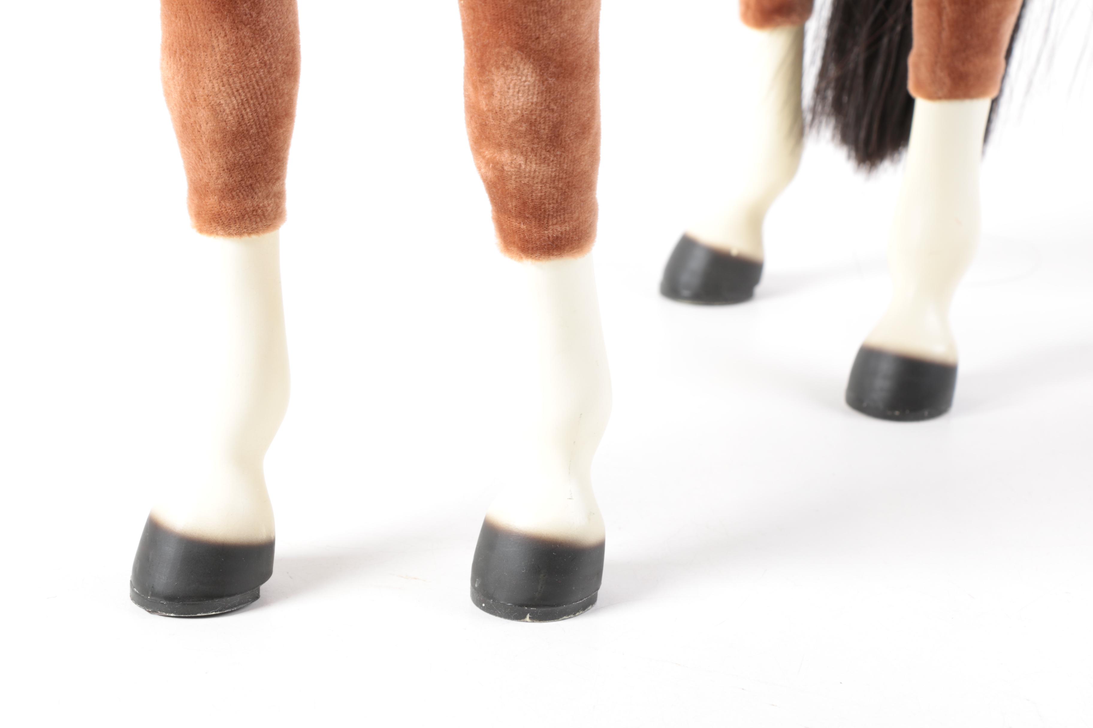 American Girl Doll Felt Covered Horse