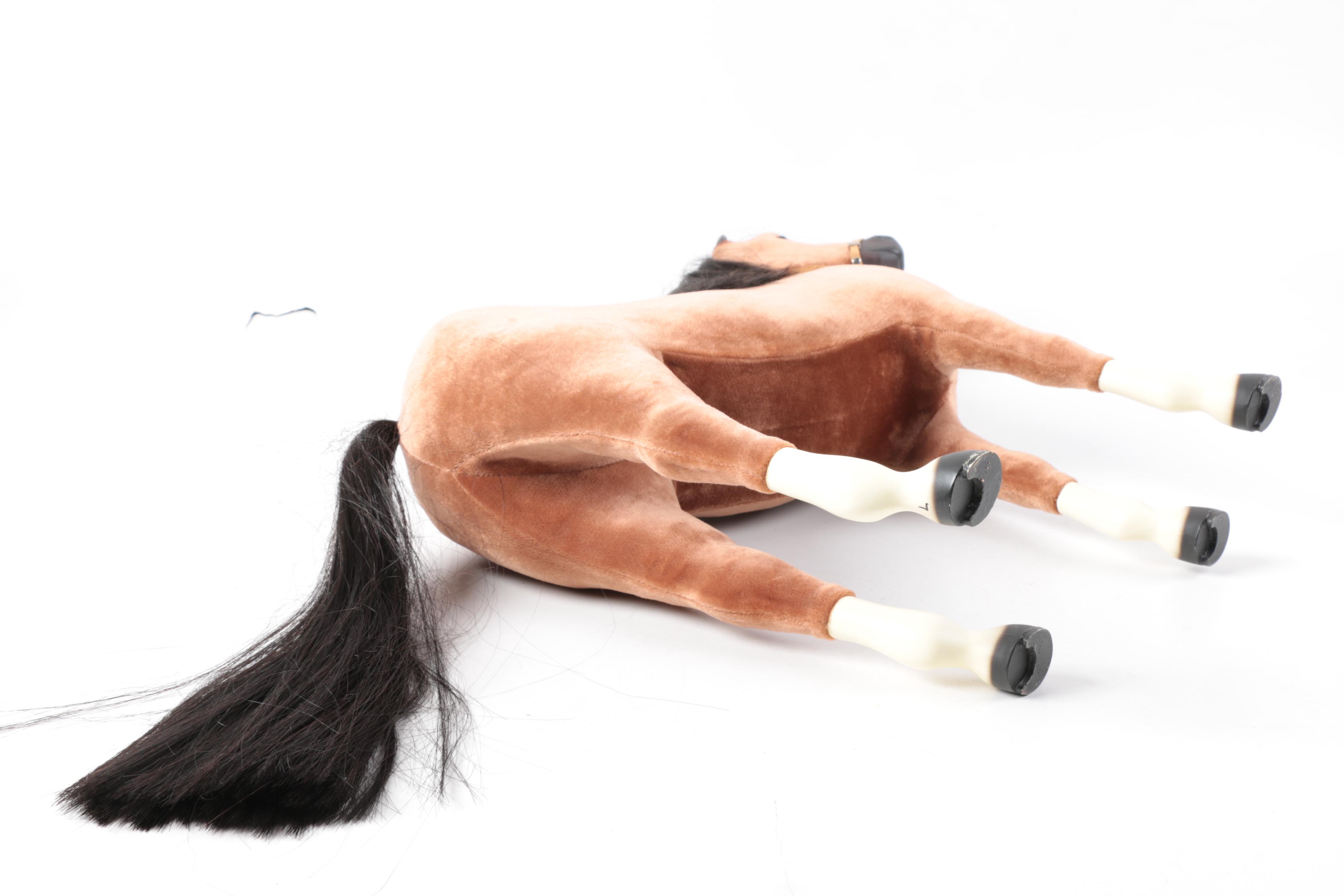 American Girl Doll Felt Covered Horse