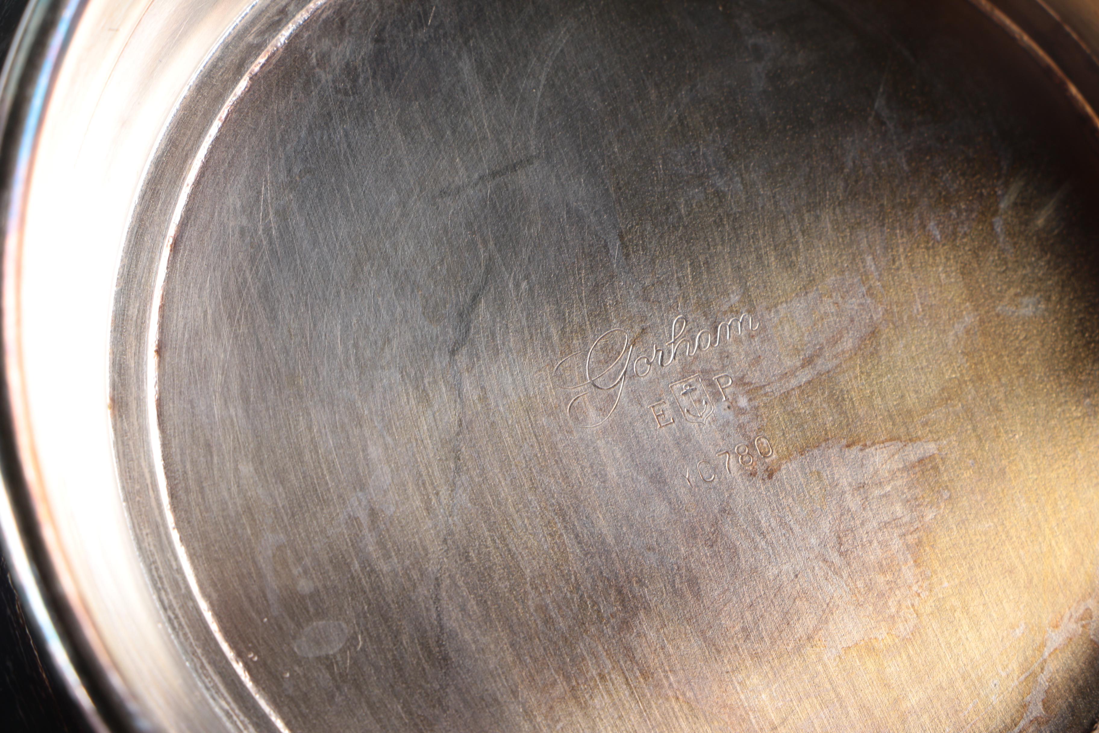 International Silver Co. Silver Plate Platter and Other Silver Plate and Crystal