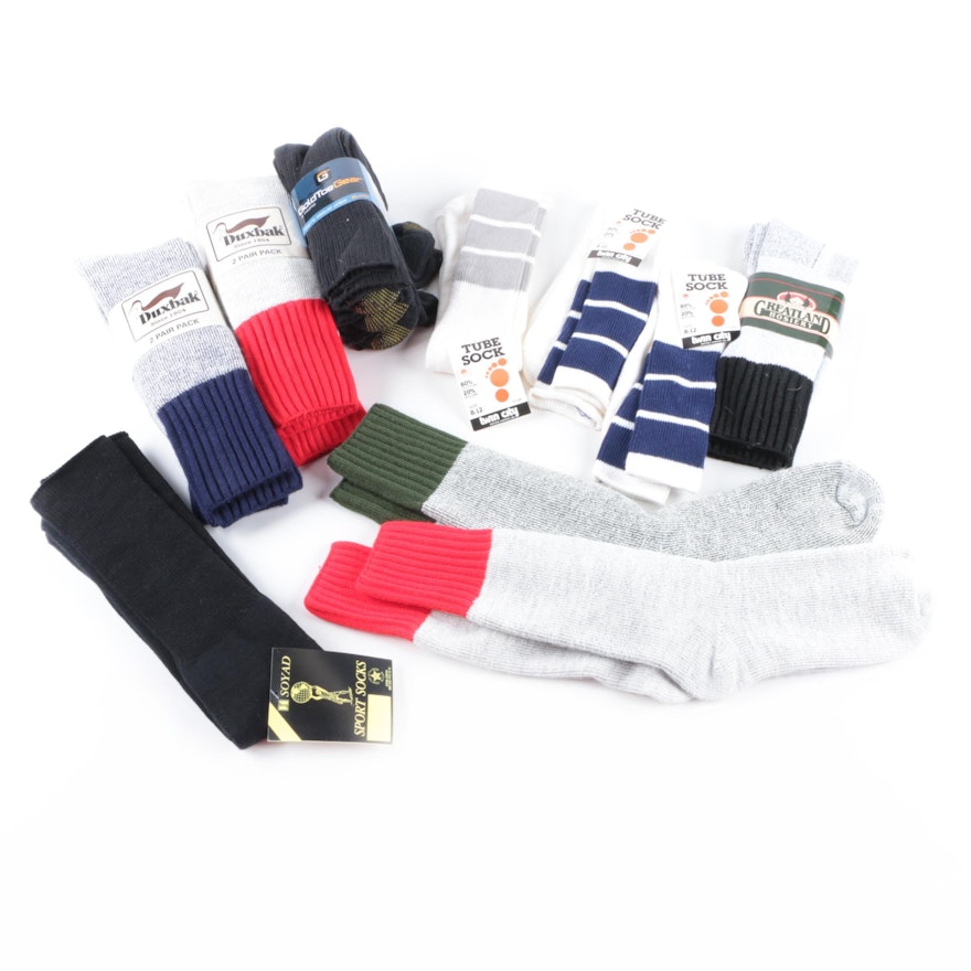 Sports Socks Including Gold Toe and Duxbak