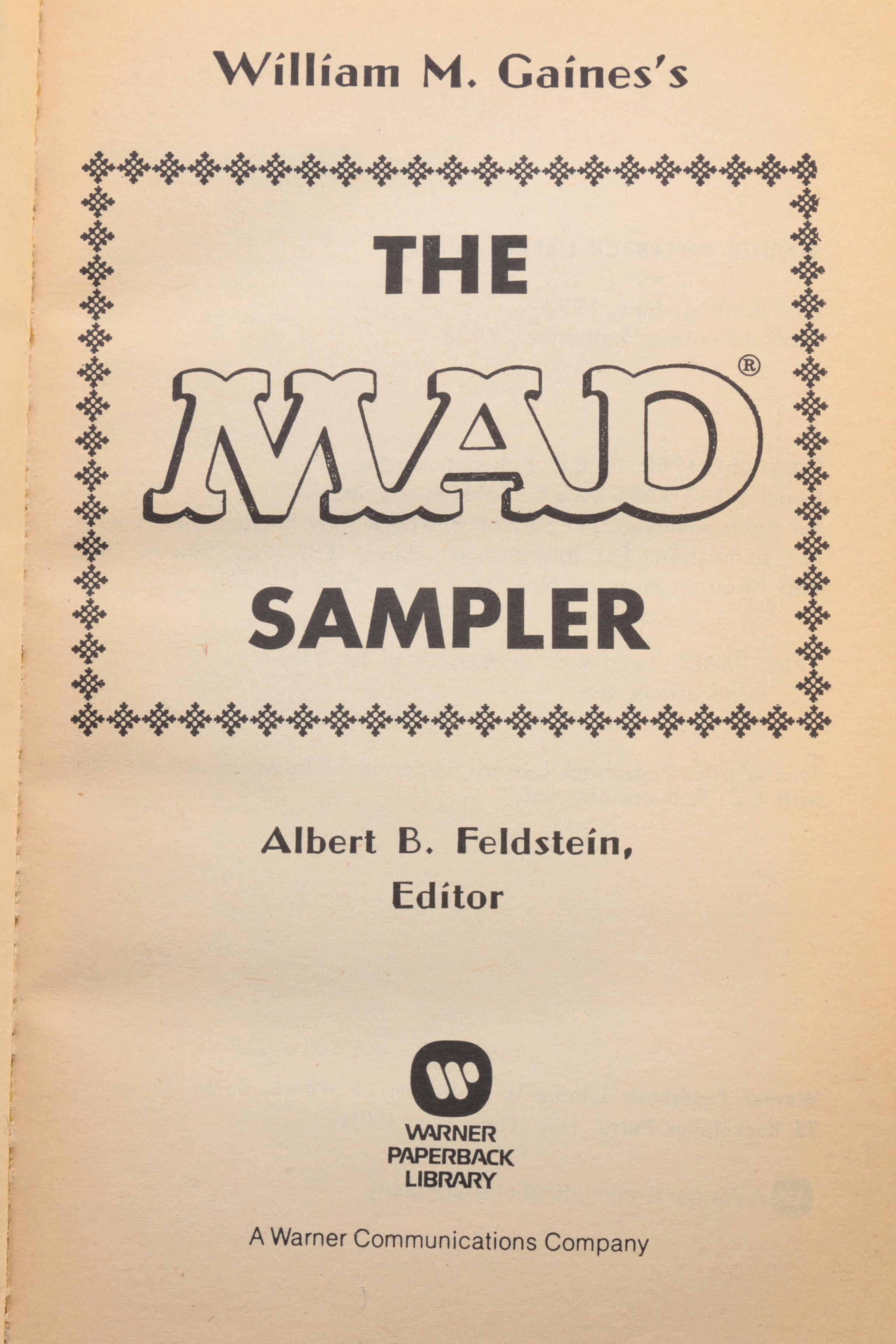 Vintage "MAD" Books
