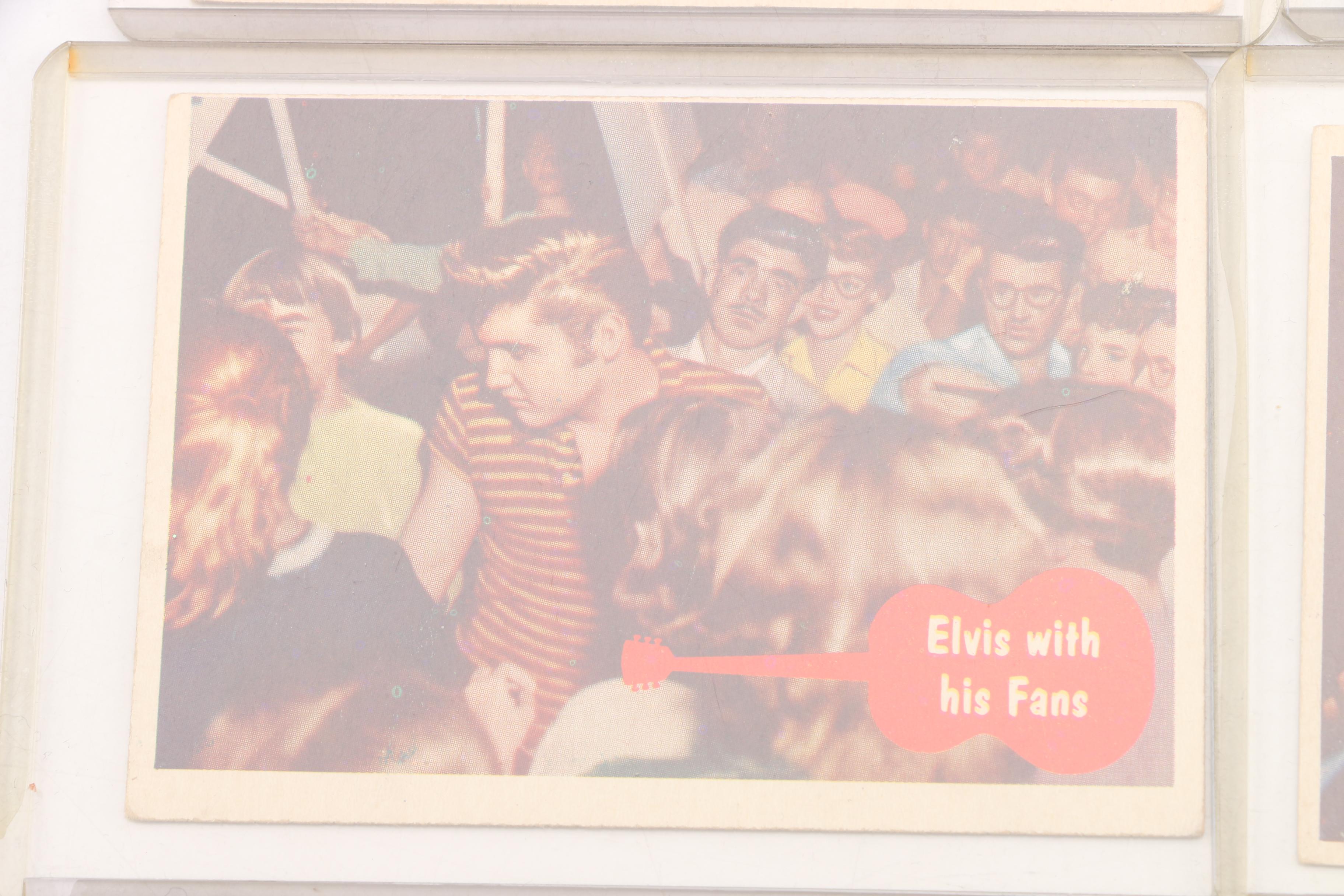 1956 Topps Elvis Trading Cards and Nolan Ryan Card