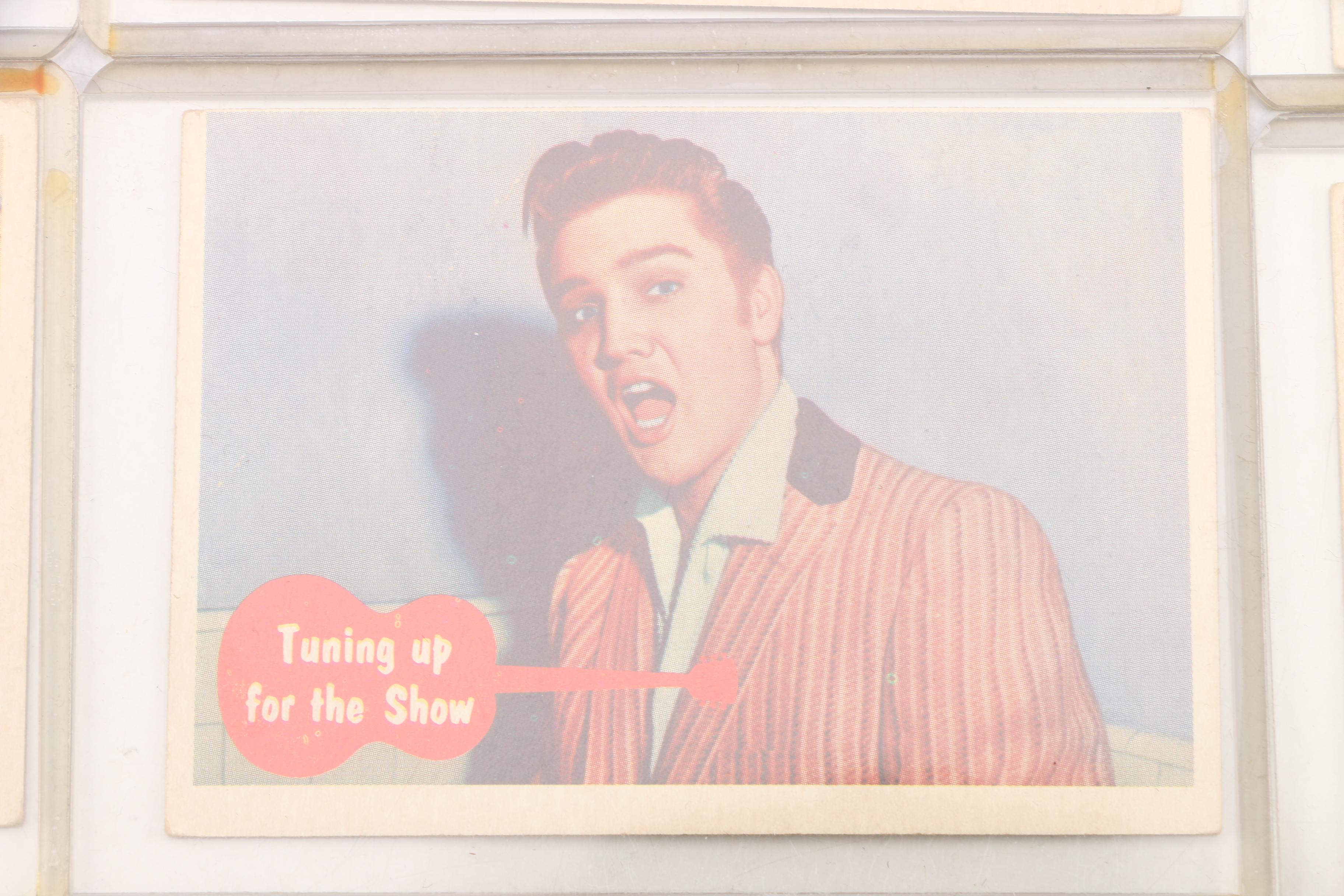 1956 Topps Elvis Trading Cards and Nolan Ryan Card