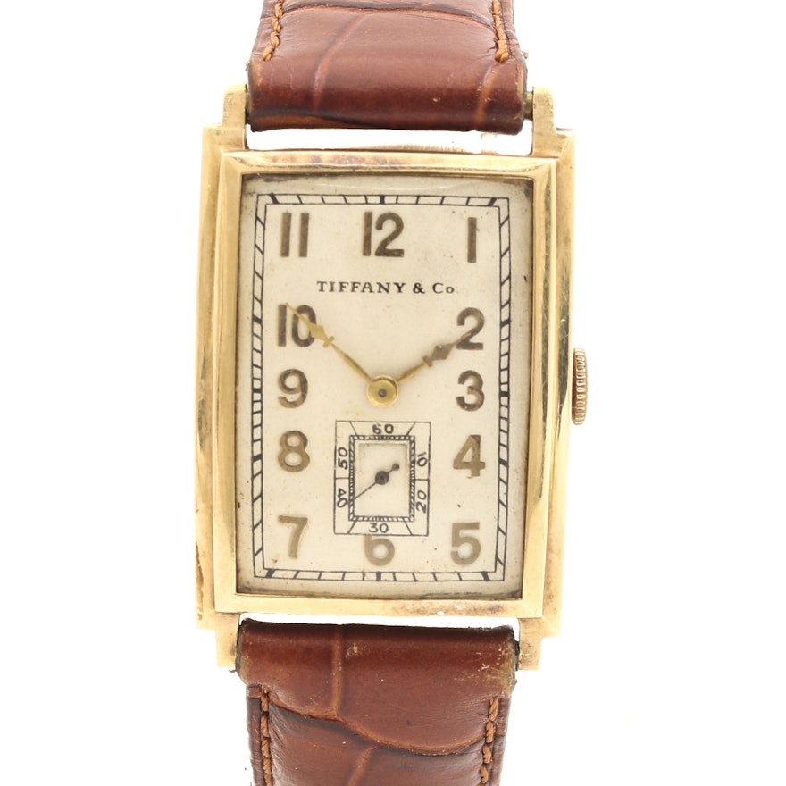 Tiffany & Co. by Longines 14K Yellow Gold Wristwatch