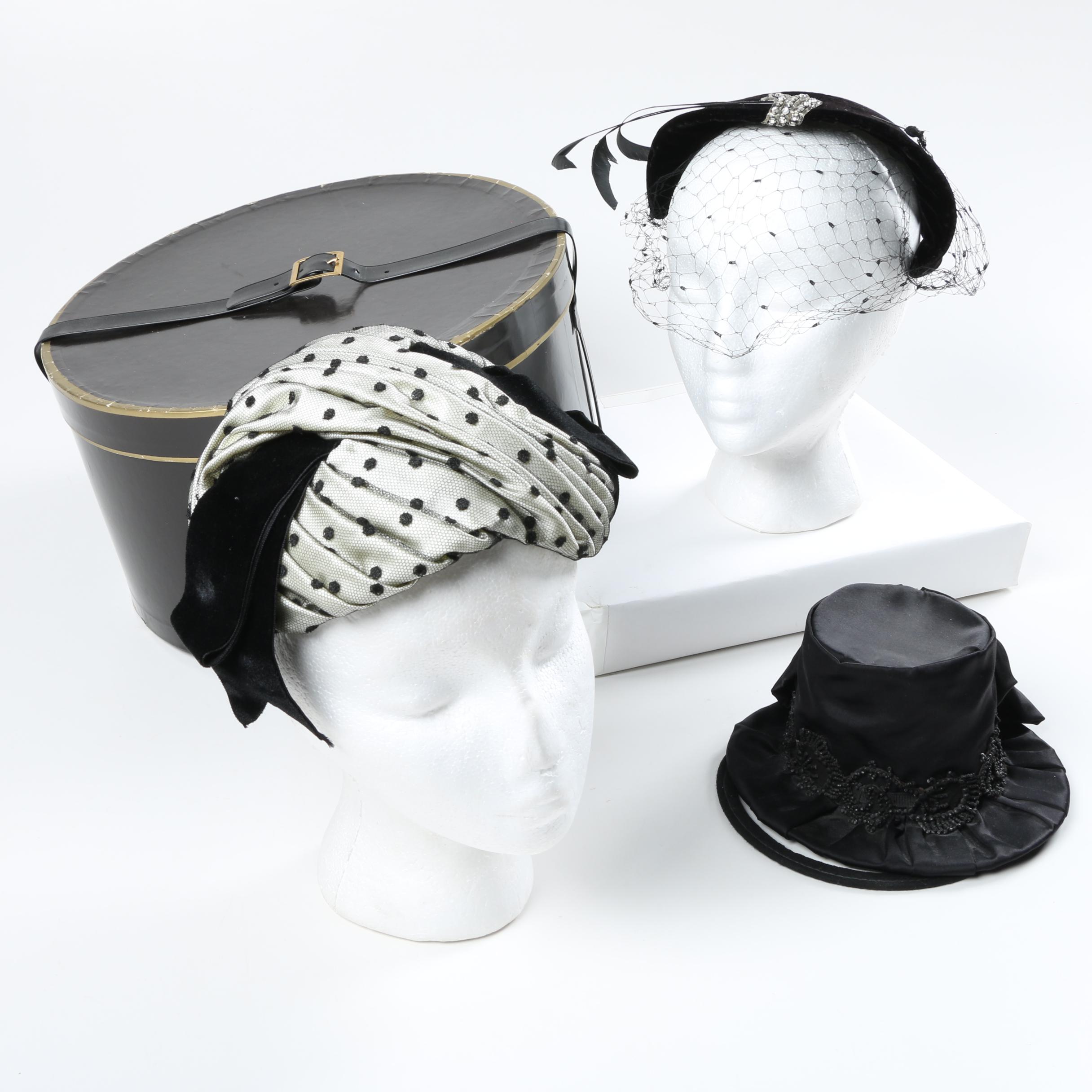 Women's Vintage Hats Including Alfreda and Gardner