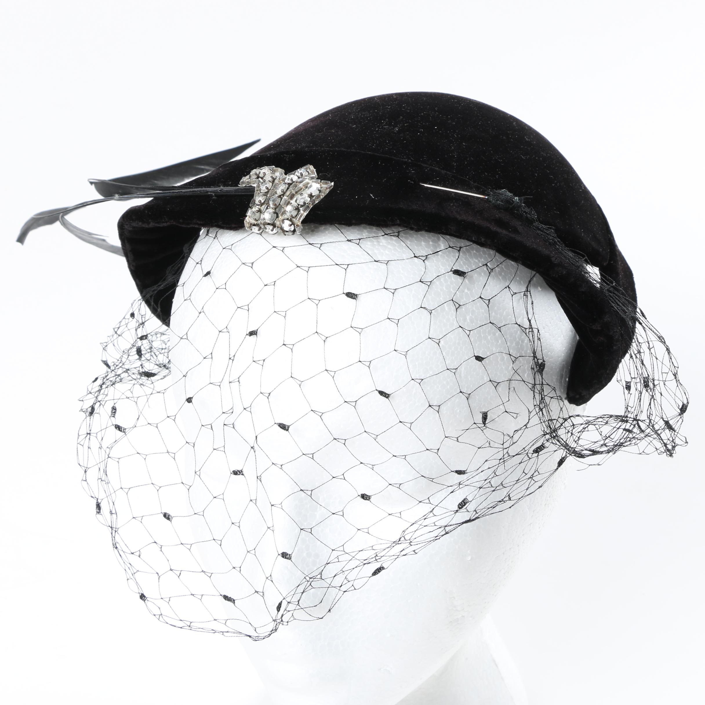 Women's Vintage Hats Including Alfreda and Gardner