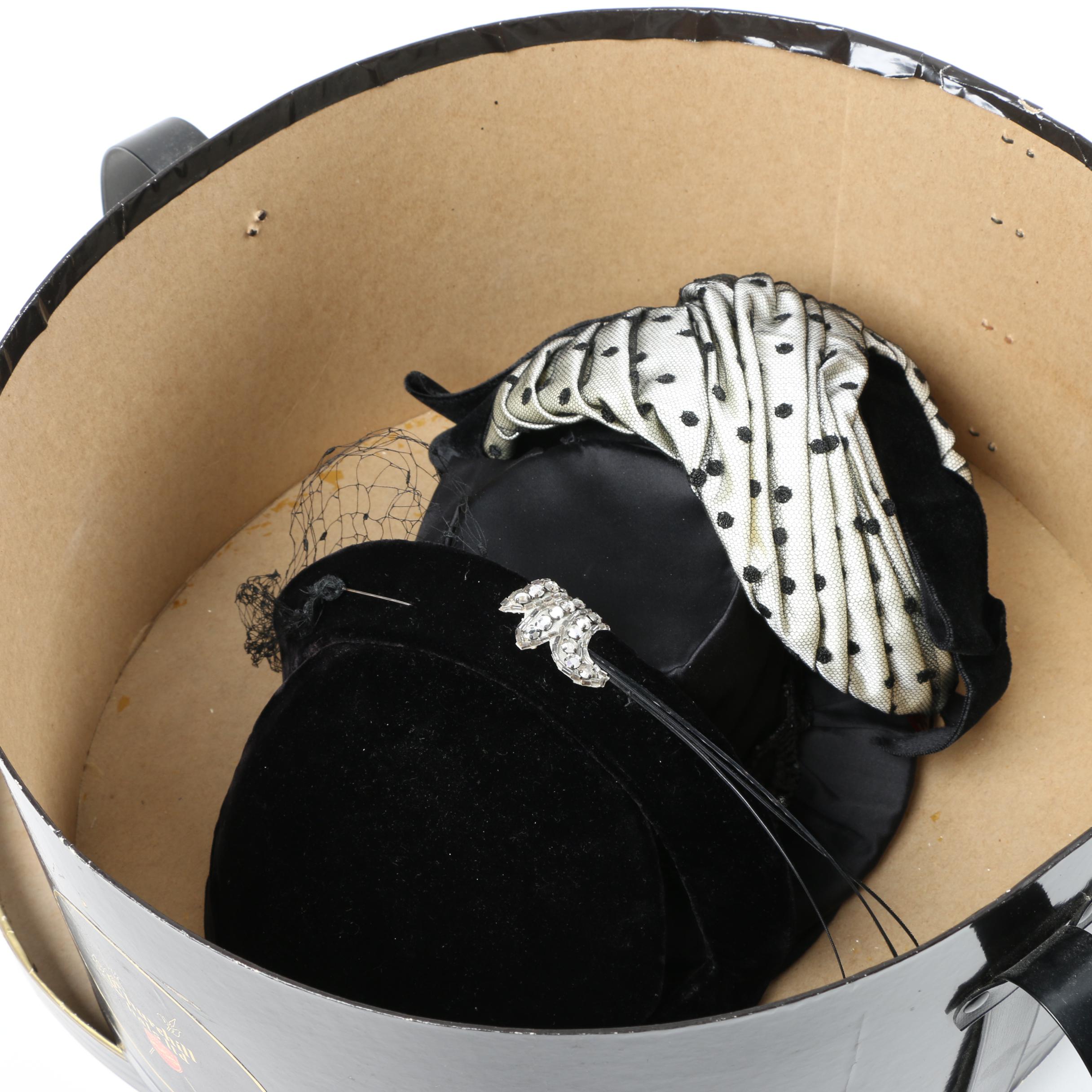 Women's Vintage Hats Including Alfreda and Gardner