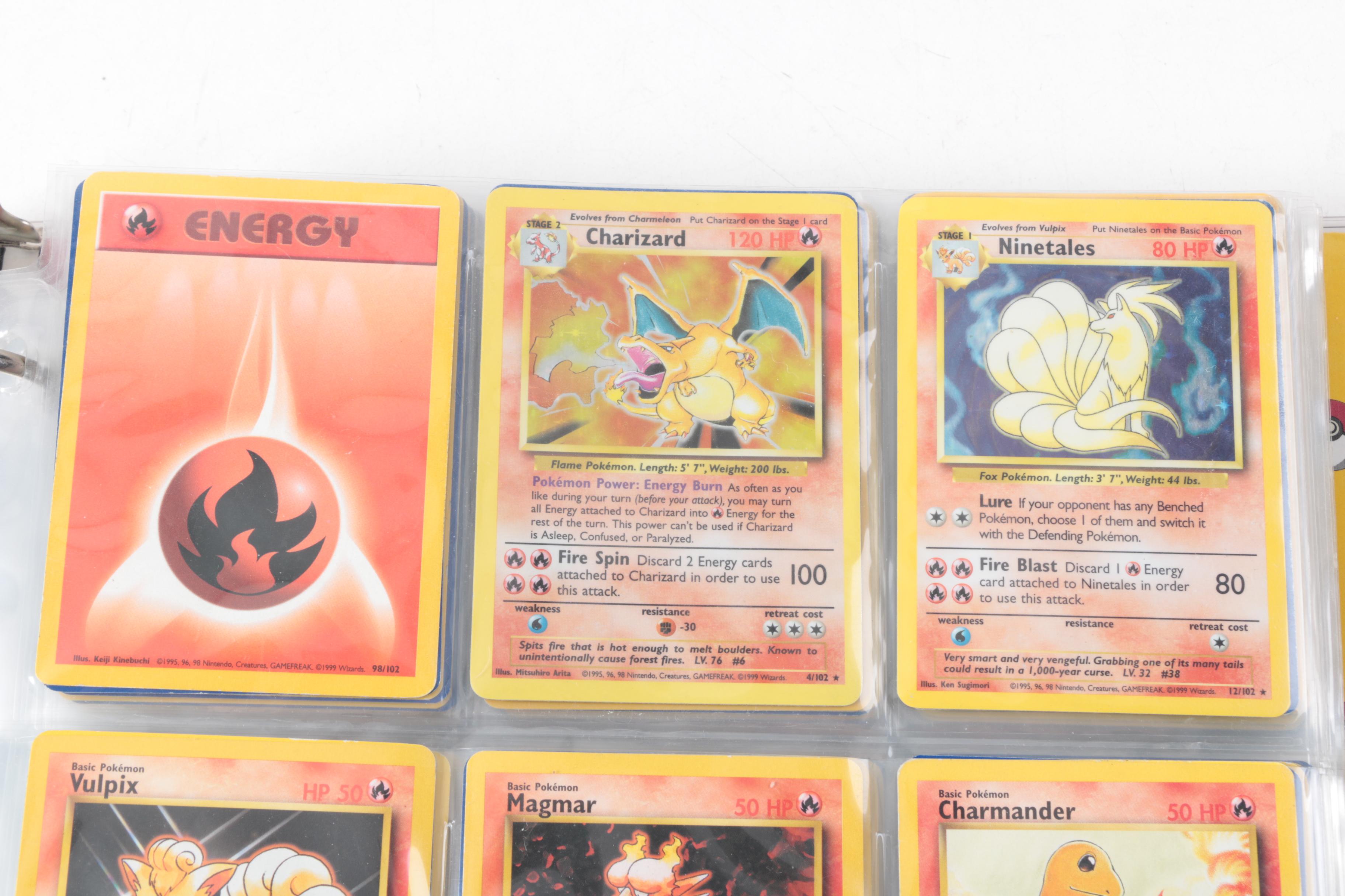 Pokémon Cards In Pokémon Binder