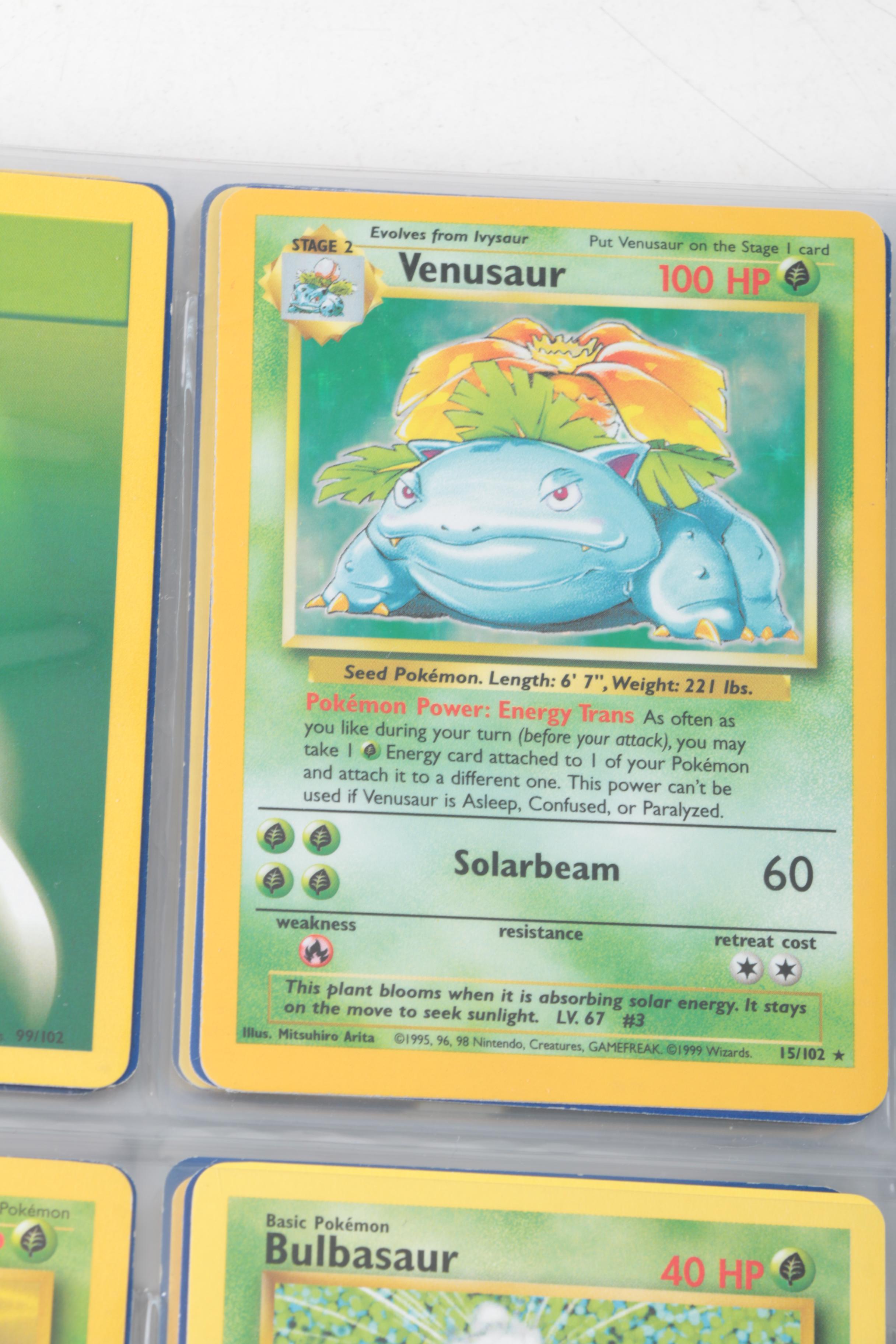 Pokémon Cards In Pokémon Binder