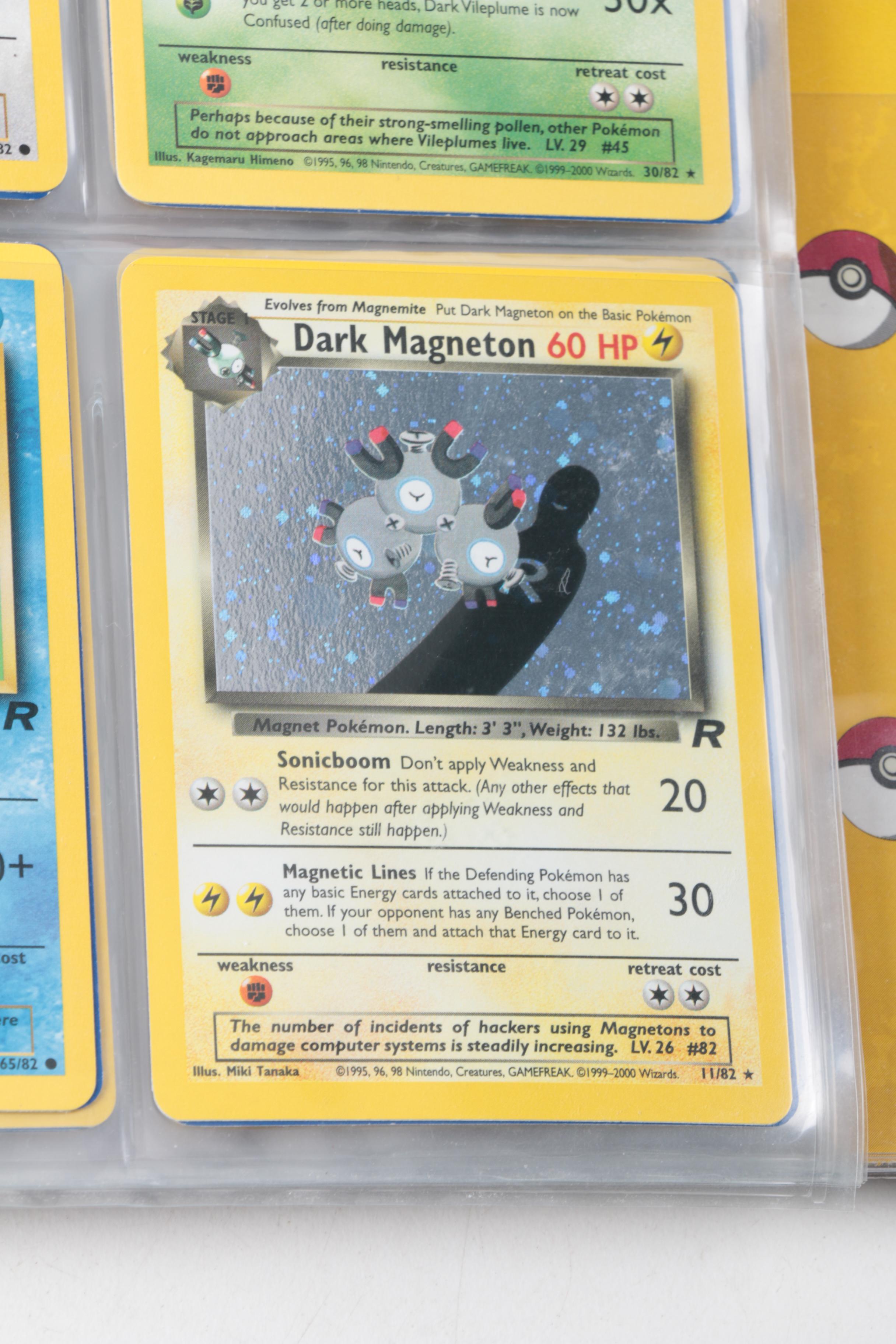 Pokémon Cards In Pokémon Binder