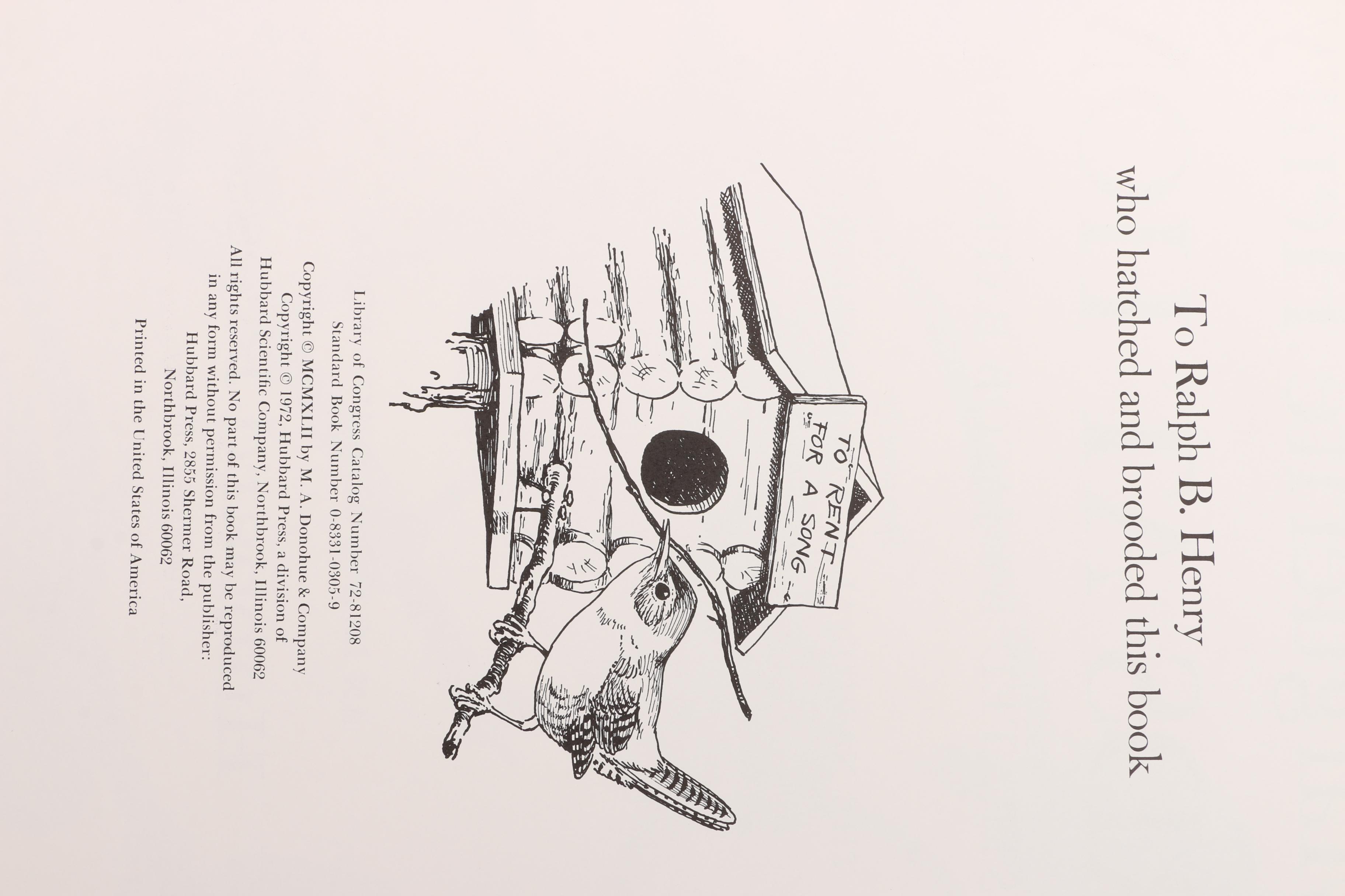 "Audubon Birds of America" and "Birds at Home"